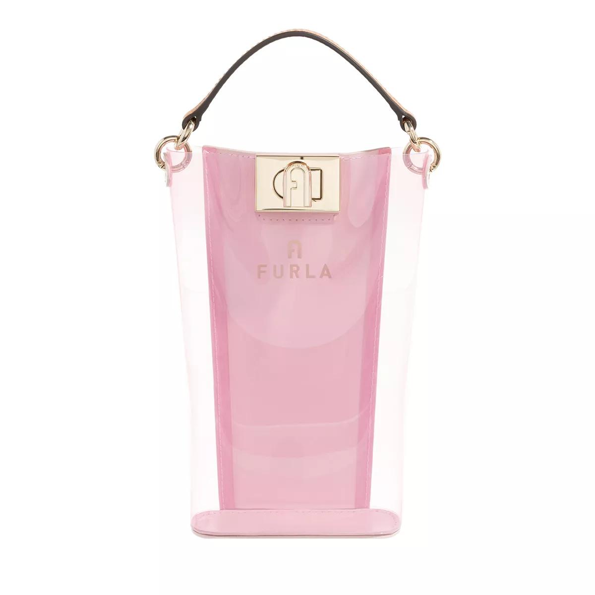 Furla Umhängetasche - Furla 1927 Mini Vertical Crossbody - Gr. unisize - in Rosa - für Damen von Furla