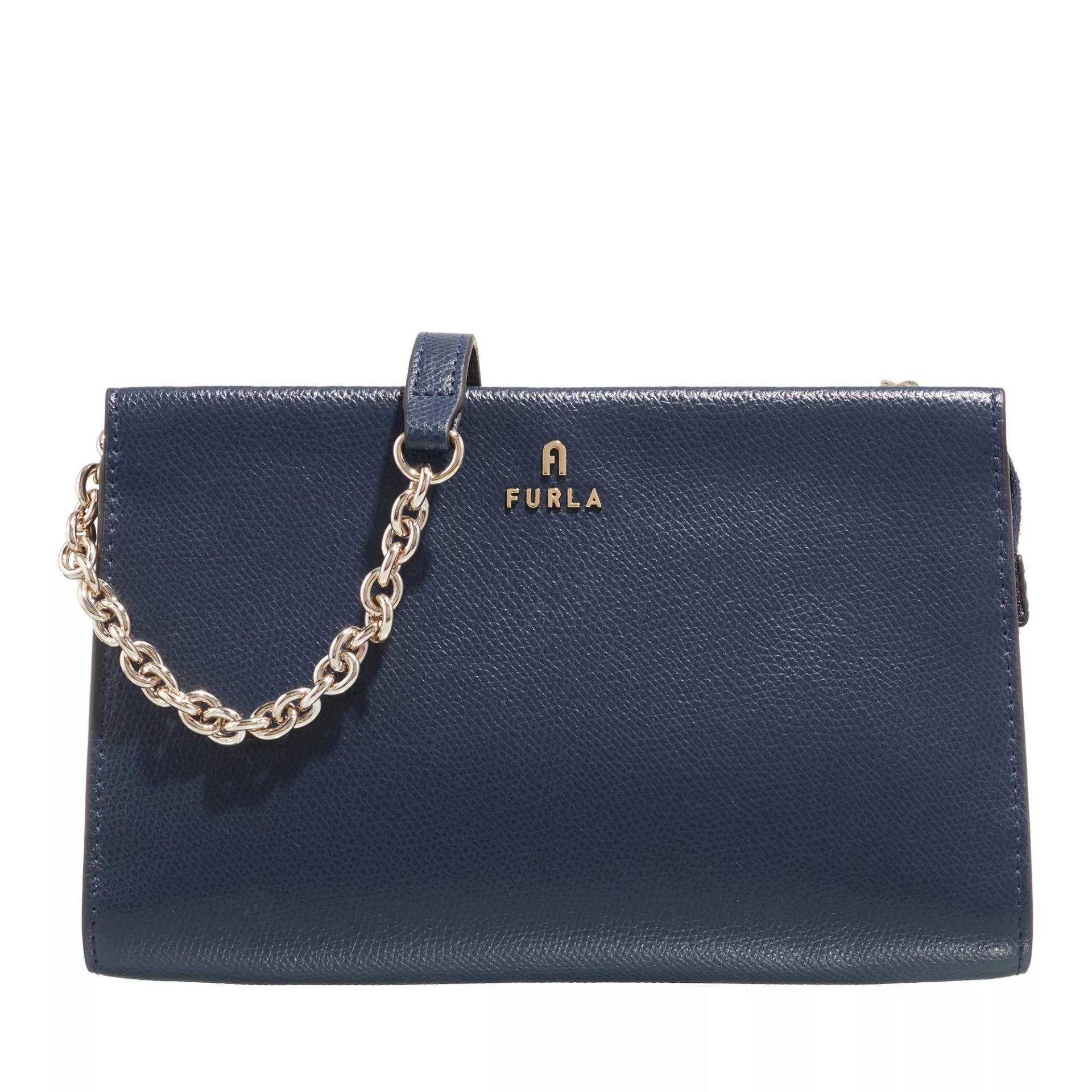 Furla Umhängetasche - Furla Camelia Mini Crossbody - Gr. unisize - in Blau - für Damen von Furla