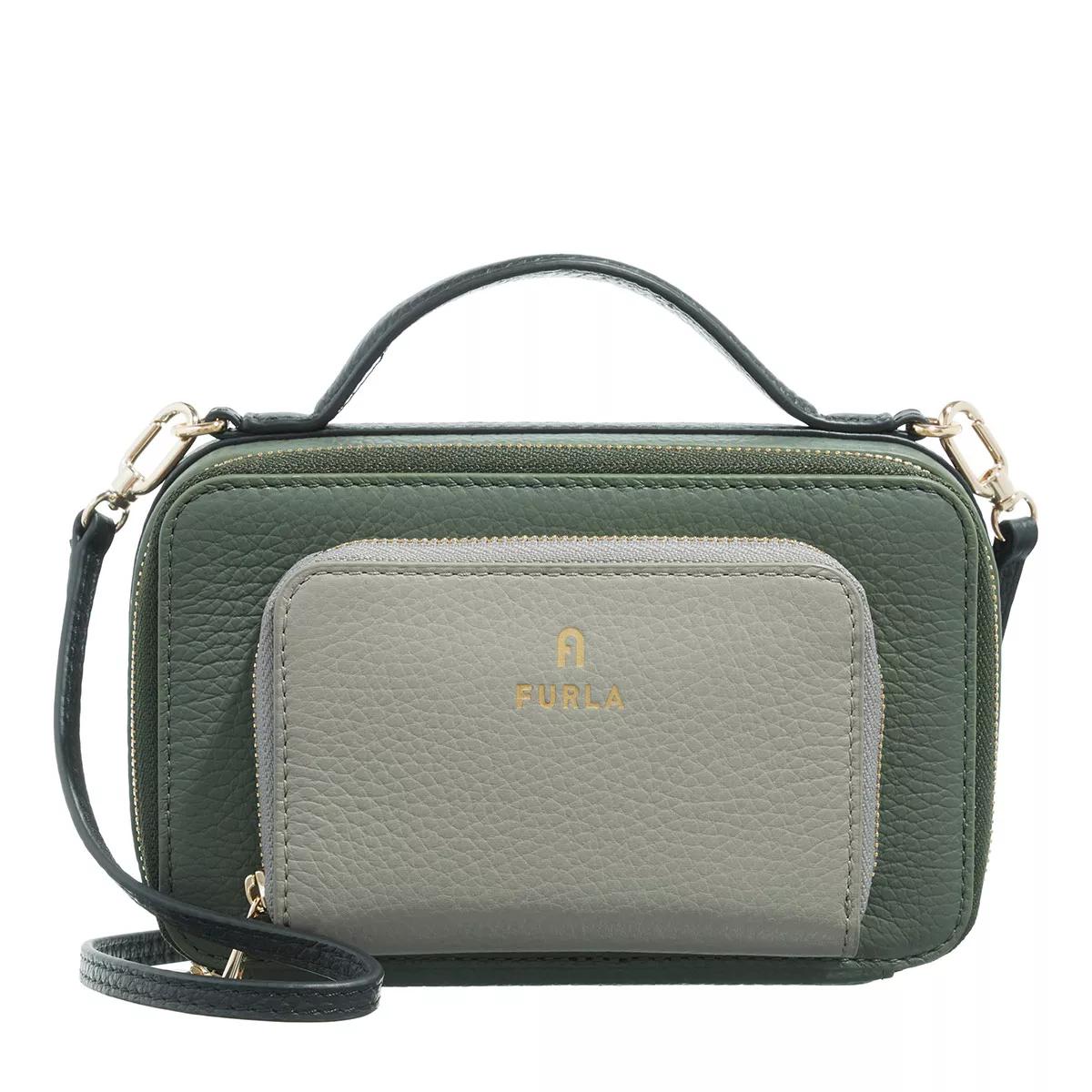 Furla Umhängetasche - Furla Camelia Mini Crossbody - Gr. unisize - in Grau - für Damen von Furla