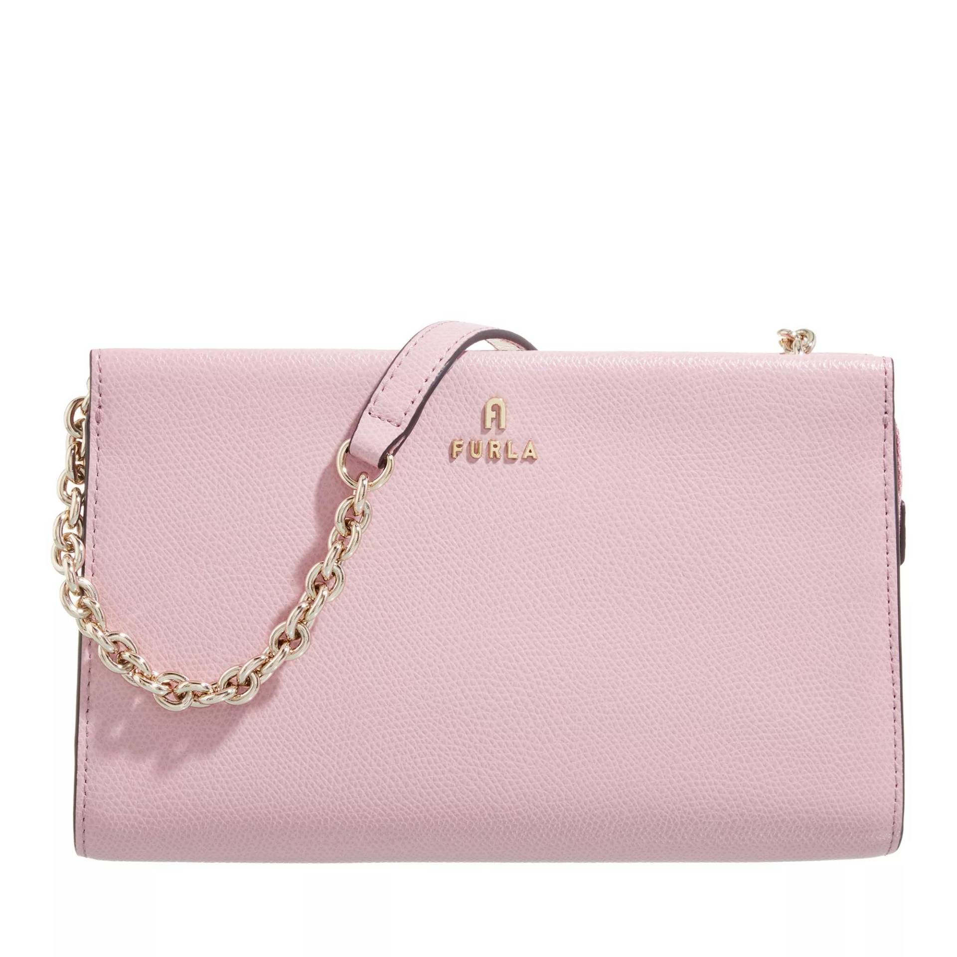 Furla Umhängetasche - Furla Camelia Mini Crossbody - Gr. unisize - in Rosa - für Damen von Furla