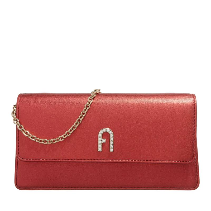 Furla Umhängetasche - Furla Diamante Mini Crossbody - Gr. unisize - in Rot - für Damen von Furla