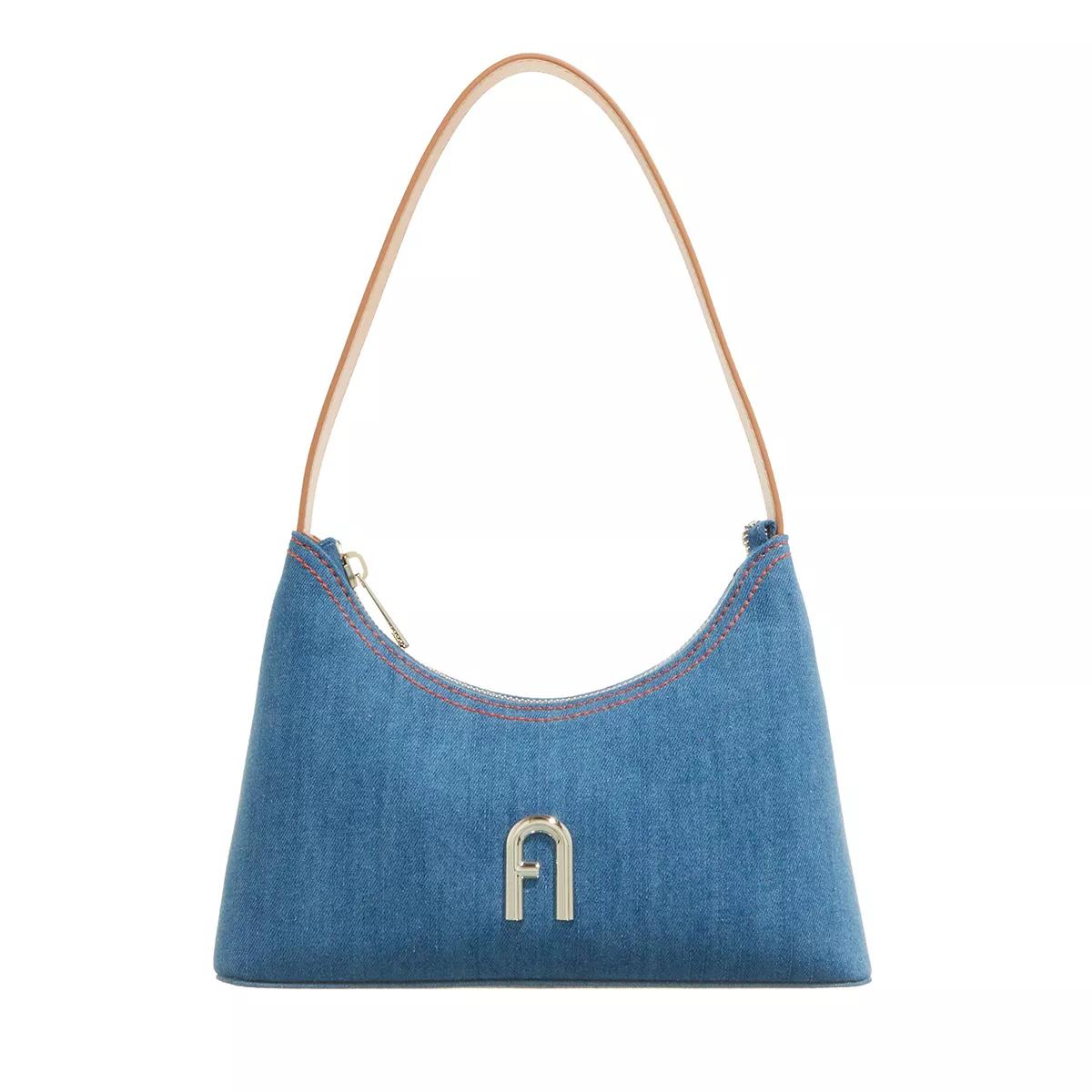 Furla Umhängetasche - Furla Diamante Mini Shoulder Bag - Gr. unisize - in Blau - für Damen von Furla