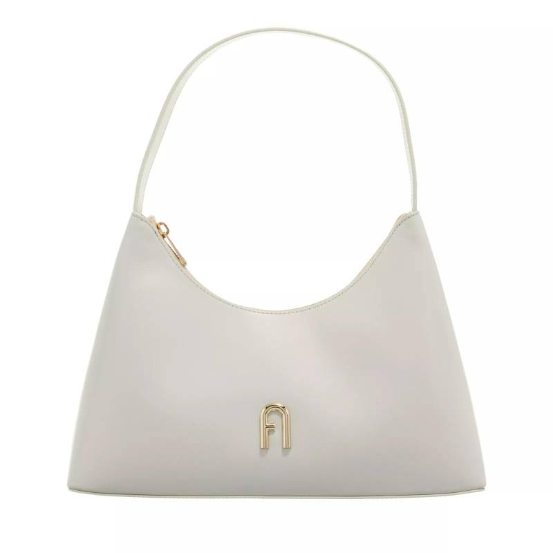 Furla Schultertasche - Furla Diamante S Shoulder Bag - Gr. unisize - in Creme - für Damen von Furla
