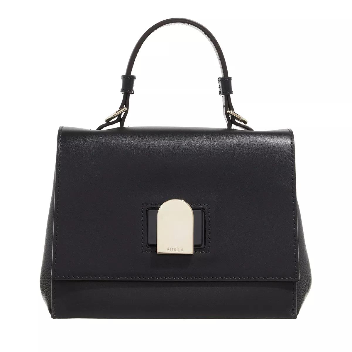 Furla Umhängetasche - Furla Emma Mini Top Handle - Gr. unisize - in Schwarz - für Damen von Furla