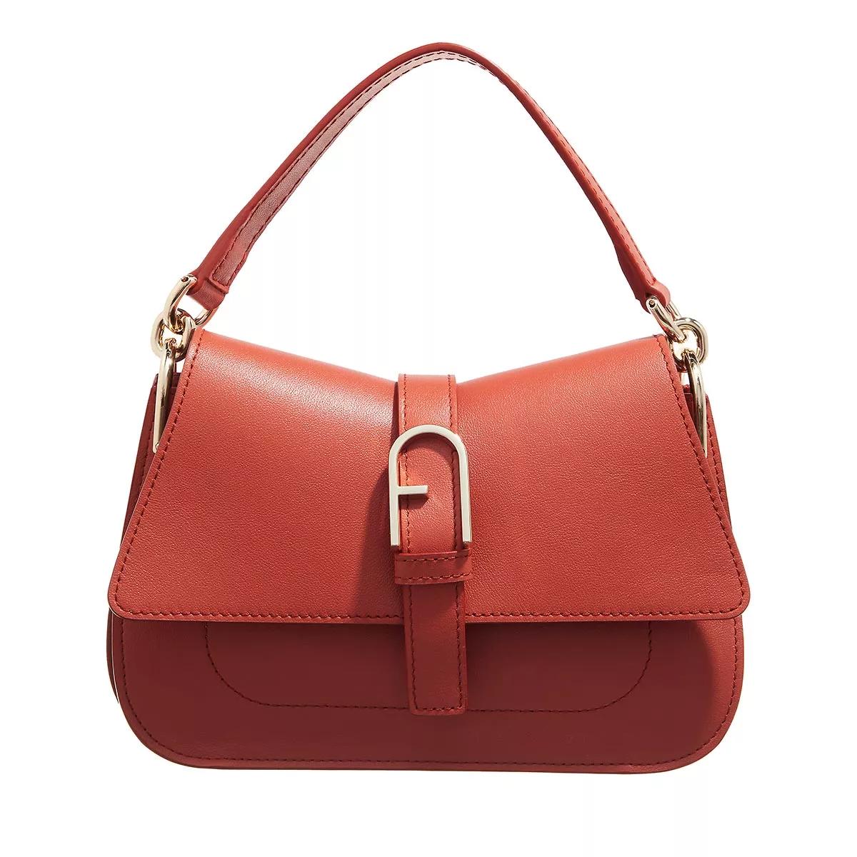 Furla Umhängetasche - Furla Flow Mini Top Handle - Gr. unisize - in Orange - für Damen von Furla