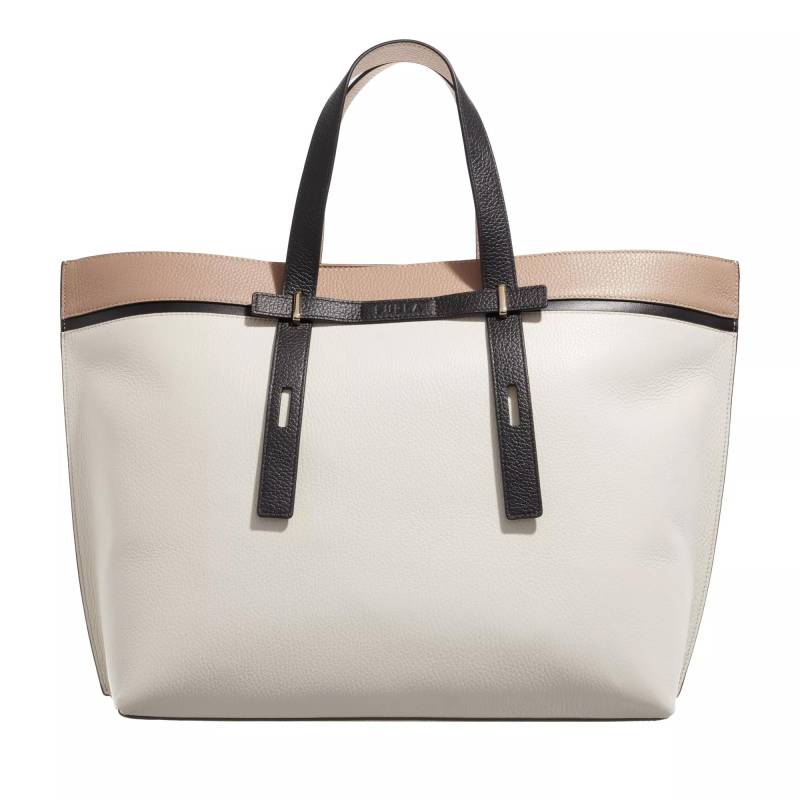 Furla Umhängetasche - Furla Giove L Tote - Gr. unisize - in Creme - für Damen von Furla