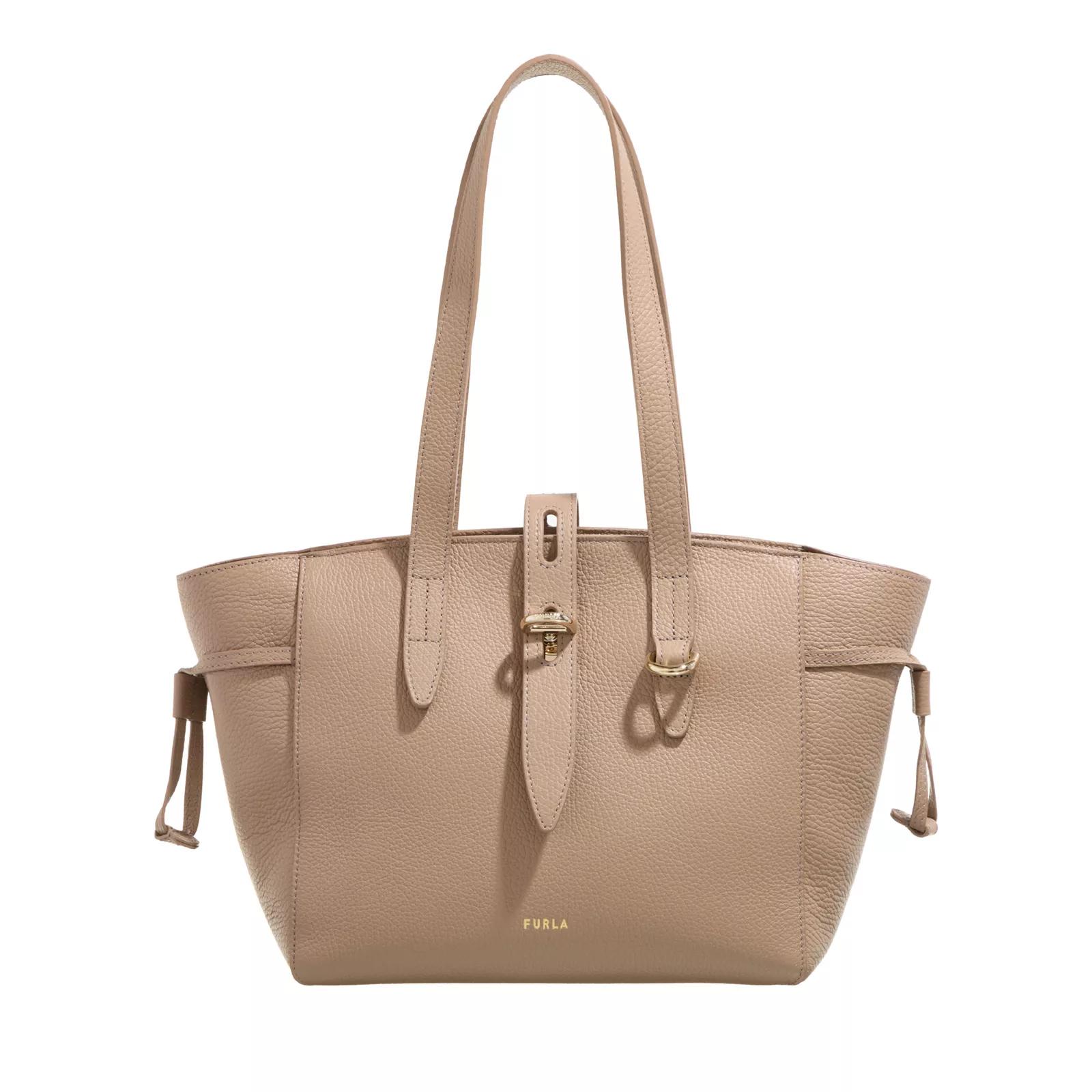 Furla Schultertasche - Furla Net S Tote 24 - Gr. unisize - in Taupe - für Damen Furla Schultertasche - Furla Net S Tote 24 - Gr. unisize - in Taupe - für Damen von Furla