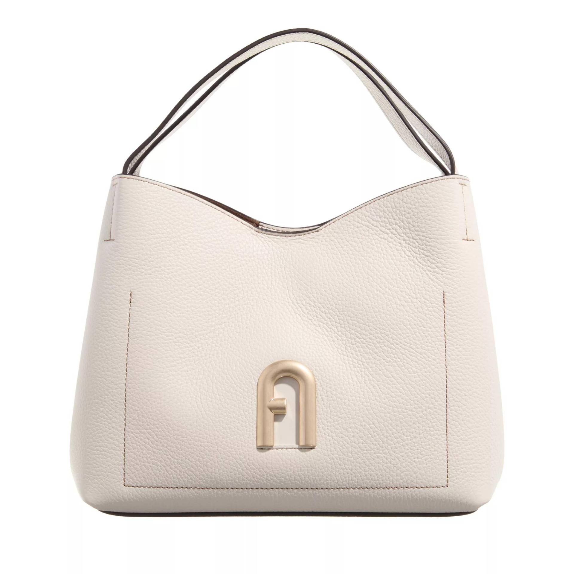 Furla Umhängetasche - Furla Primula S Hobo - Gr. unisize - in Creme - für Damen von Furla