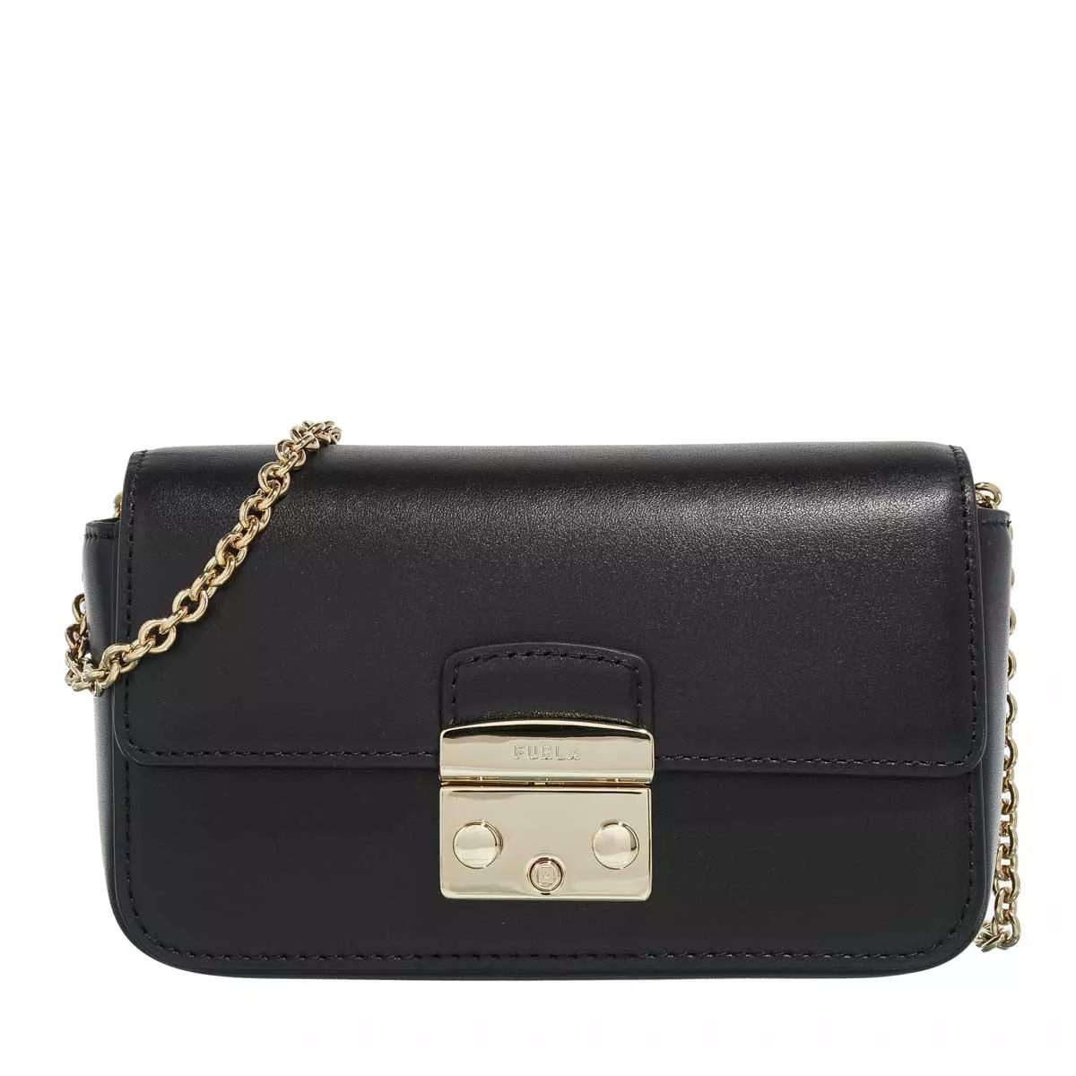 Furla Umhängetasche - Metropolis Mini Crossbody - Gr. unisize - in Schwarz - für Damen von Furla