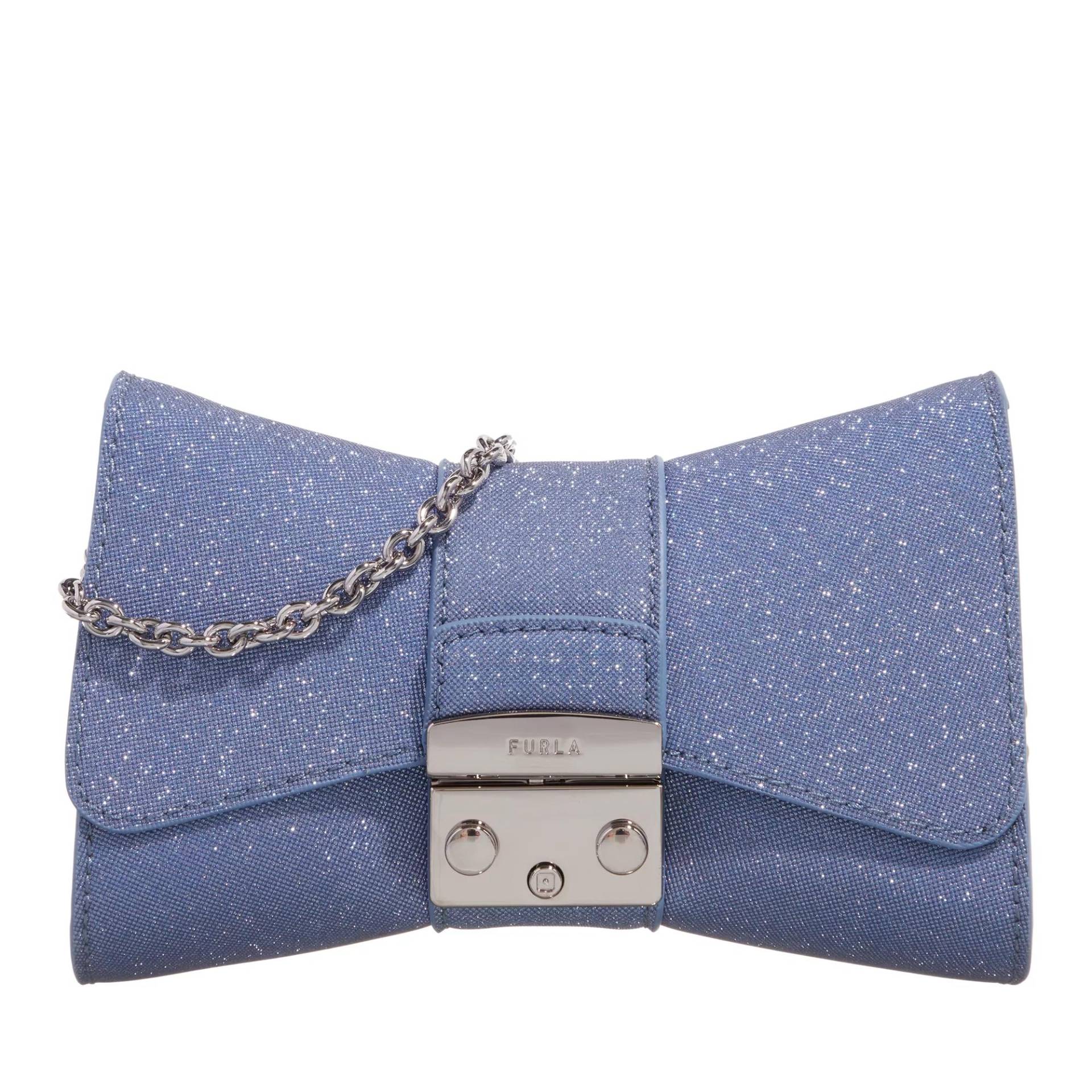 Furla Umhängetasche - Metropolis Remix Mini Crossbody - Gr. unisize - in Blau - für Damen von Furla