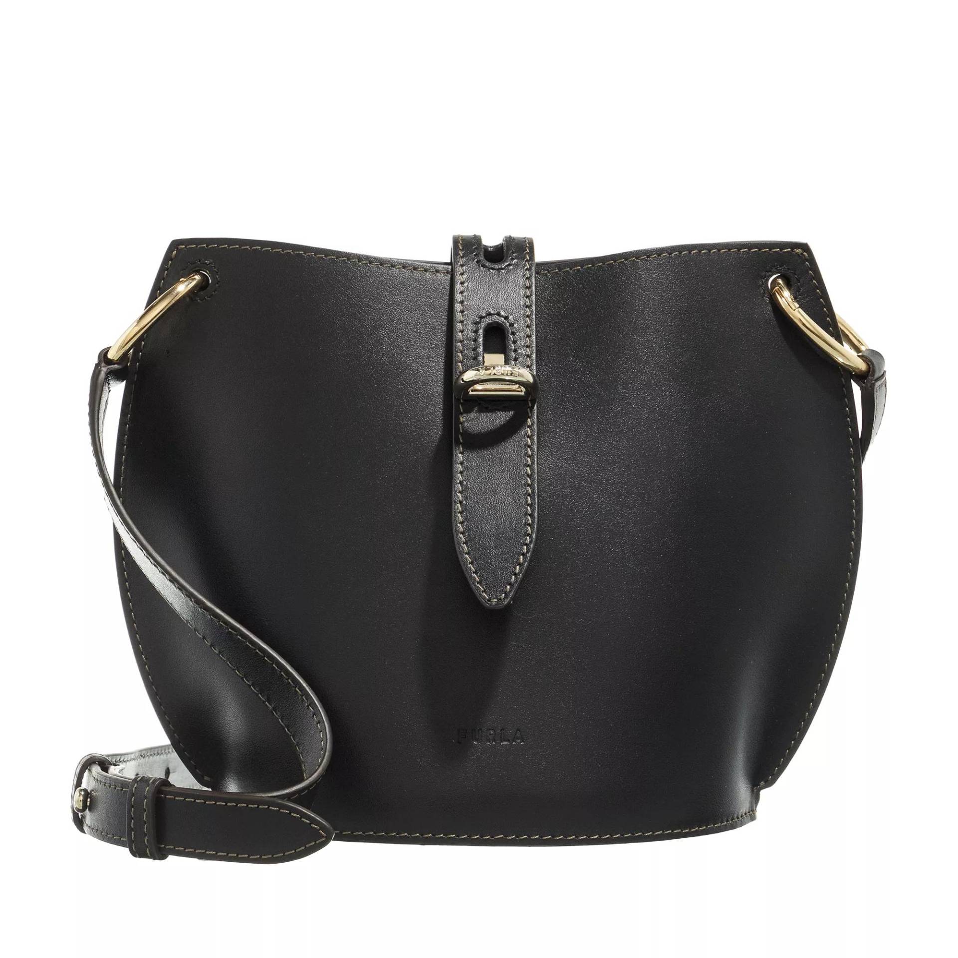 Furla Umhängetasche - Unica Furla Mini Crossbody - Gr. unisize - in Schwarz - für Damen von Furla