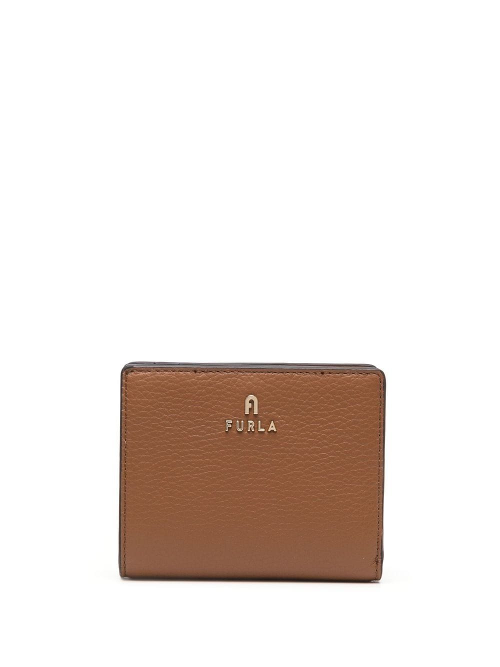 Furla grained texture wallet - Brown von Furla