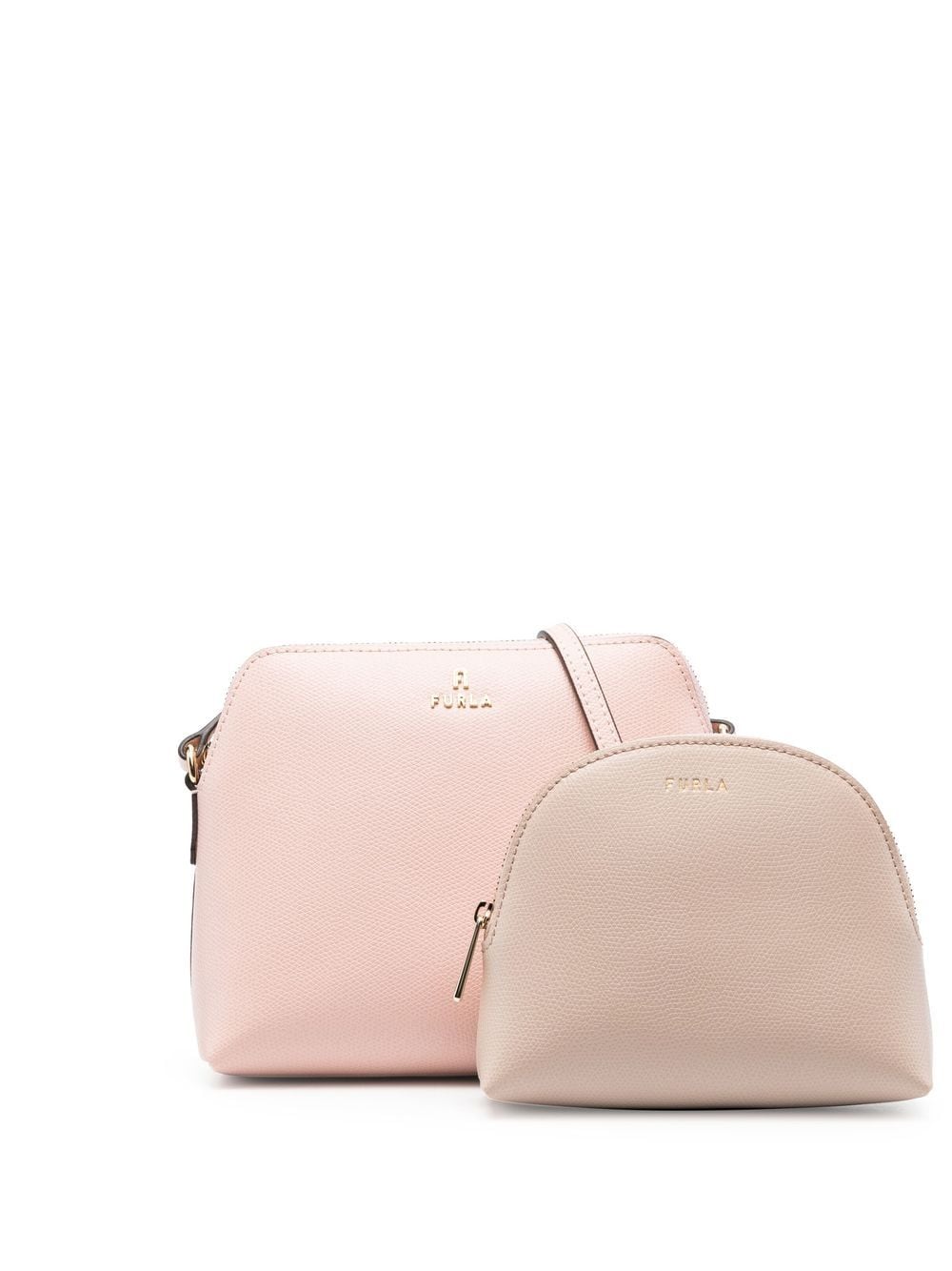 Furla logo-embellished cross-body bag - Pink von Furla