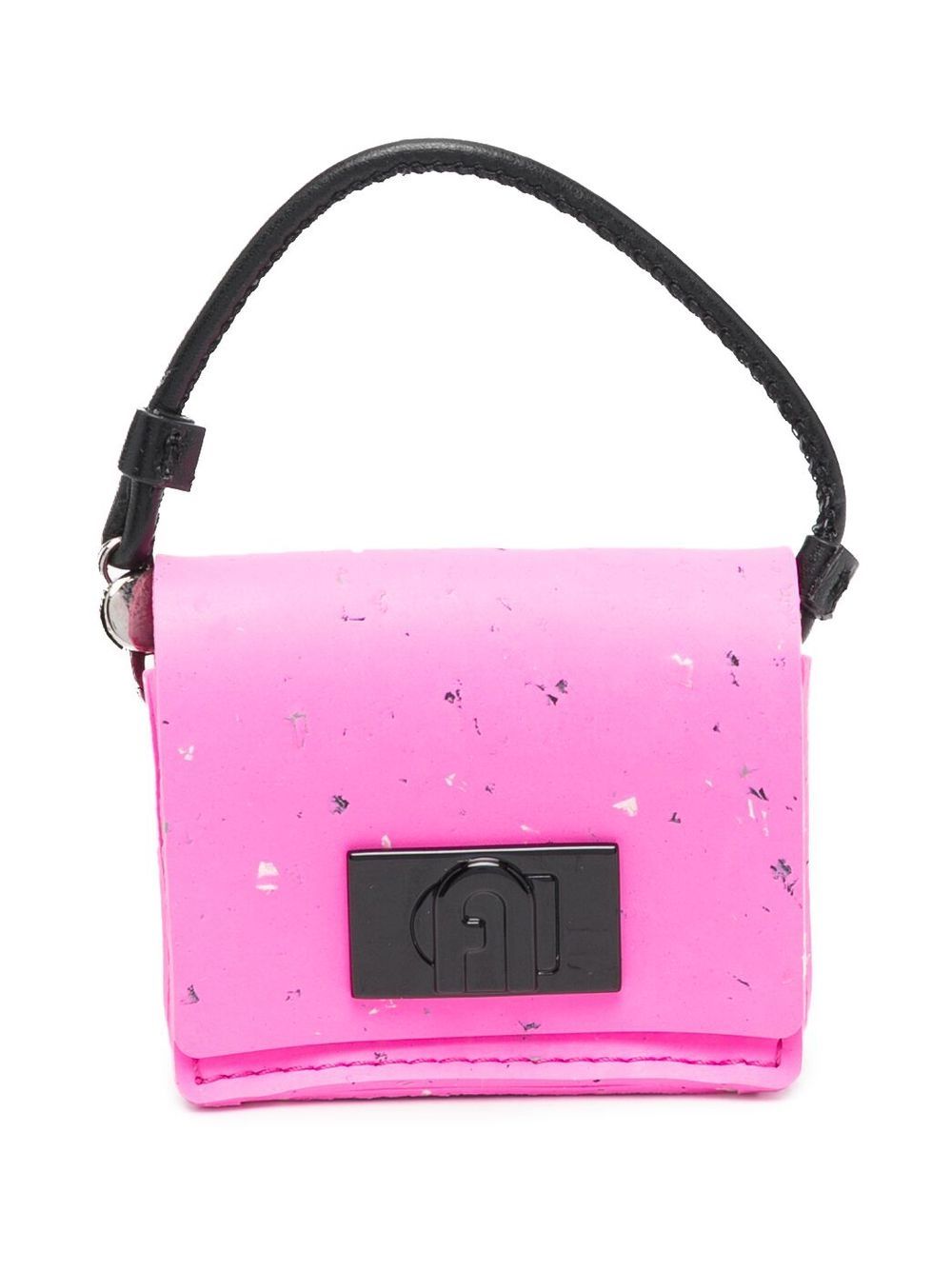 Furla logo-patch phone pouch - Pink von Furla