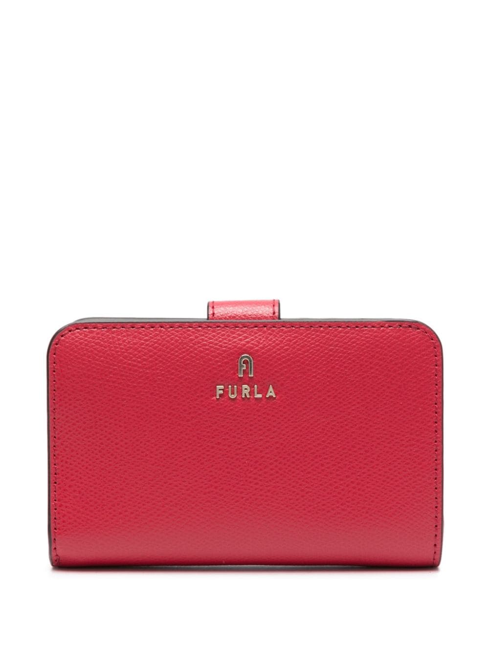 Furla logo-plaque bi-fold wallet - Red von Furla