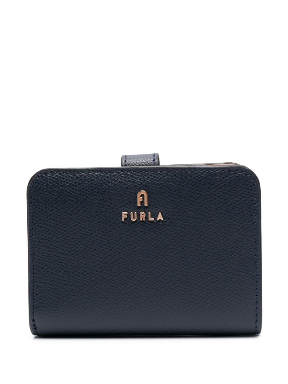 Furla logo-plaque leather wallet - Blue von Furla