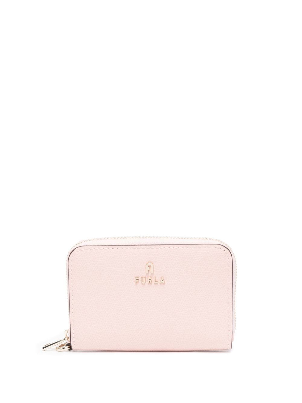 Furla logo-plaque leather wallet - Pink von Furla