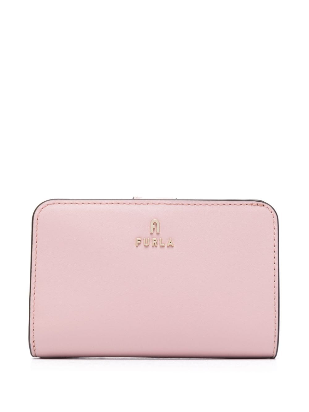 Furla logo-plaque leather wallet - Pink von Furla