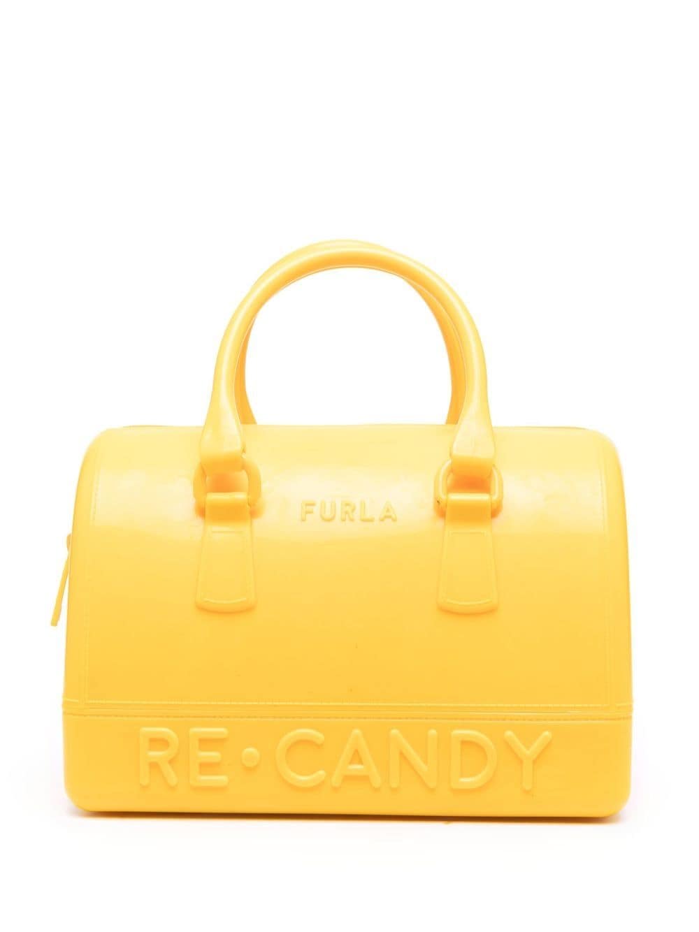 Furla medium Candy tote bag - Yellow von Furla