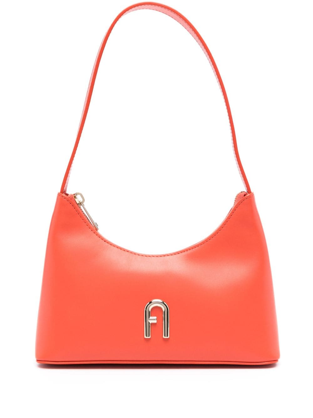 Furla mini Diamante leather shoulder bag - Orange von Furla