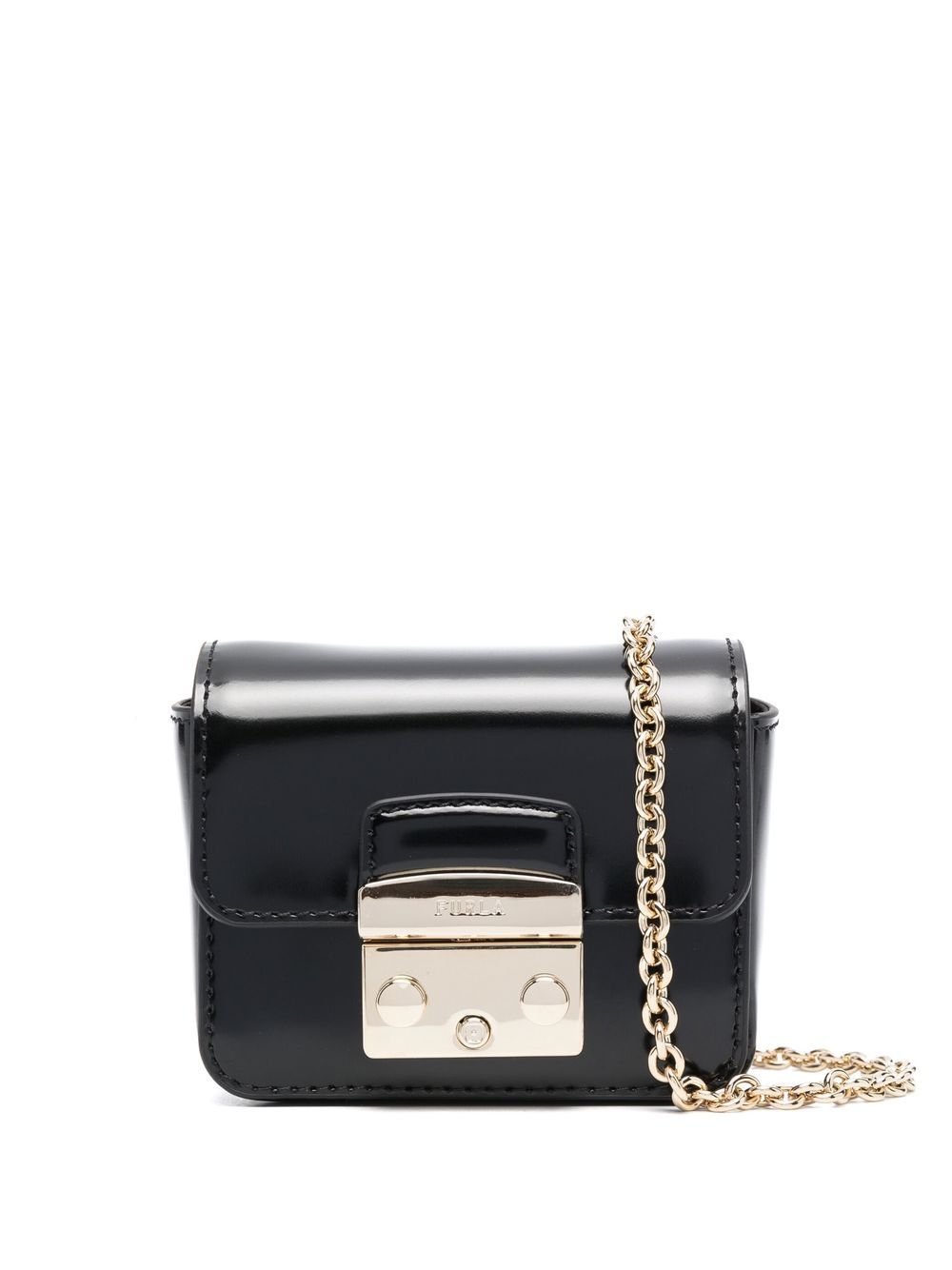 Furla mini Metropolis shoulder bag - Black von Furla