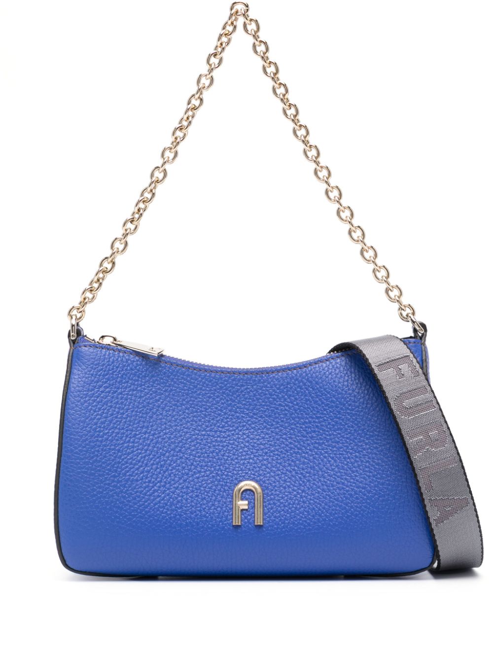 Furla mini Primula leather crossbody bag - Blue von Furla