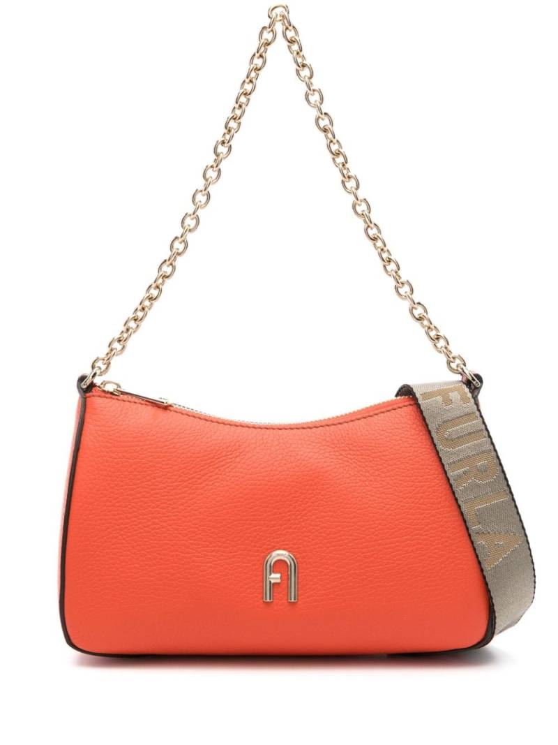 Furla small Primula leather shoulder bag - Orange von Furla