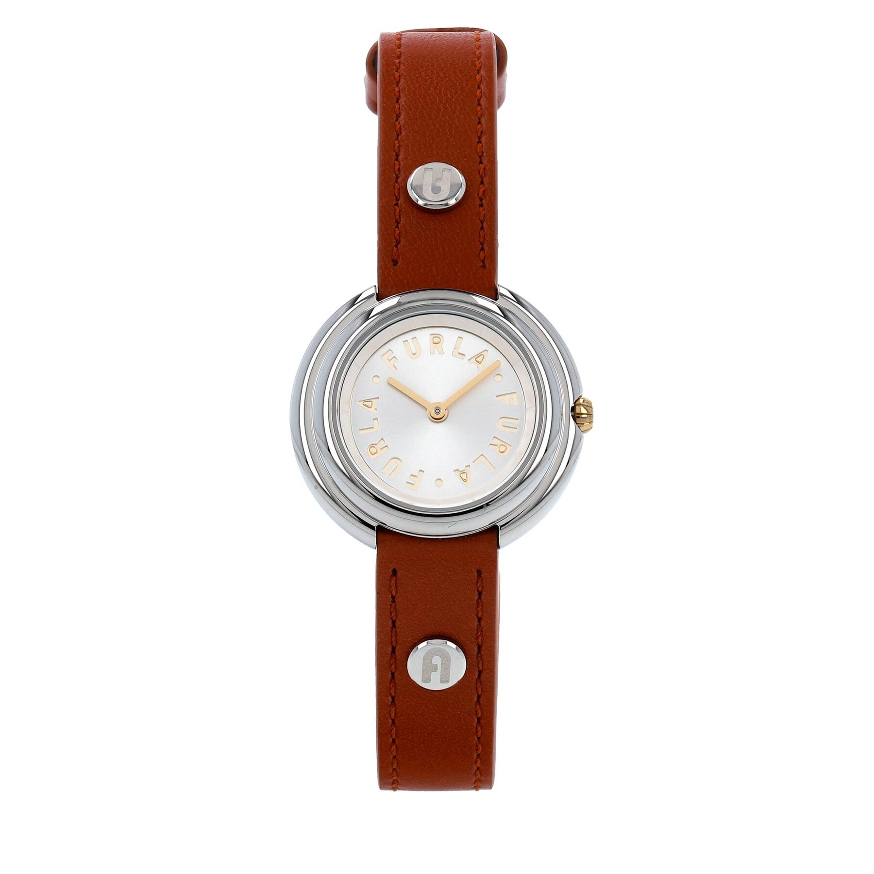 Uhr Furla Icon Shape WW00034-BX1315-1724S-1-003-20-CN-W Cognac h/Color von Furla