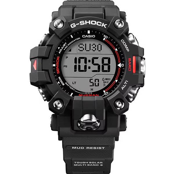 G-SHOCK Mudman, Funk-Solaruhr Kompass-Alti-Baro-Thermometer von G-SHOCK