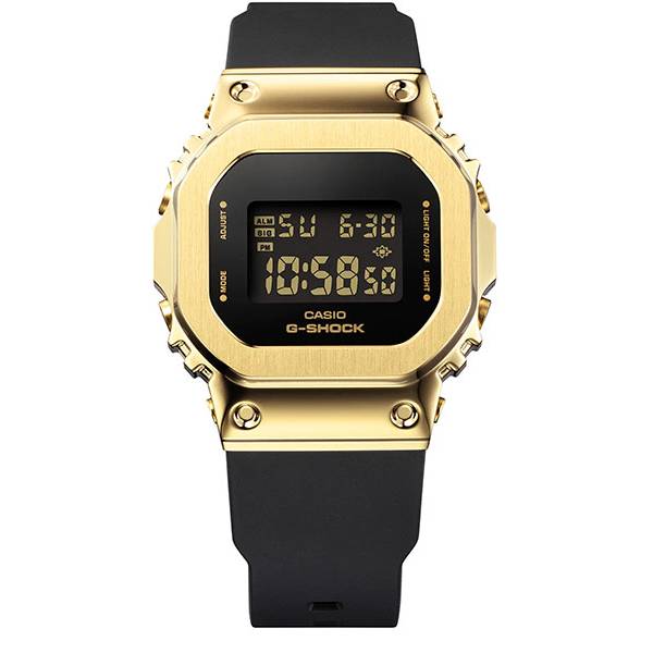 G-SHOCK Digitaluhr Origin LCD, medium gold schwarz von G-SHOCK