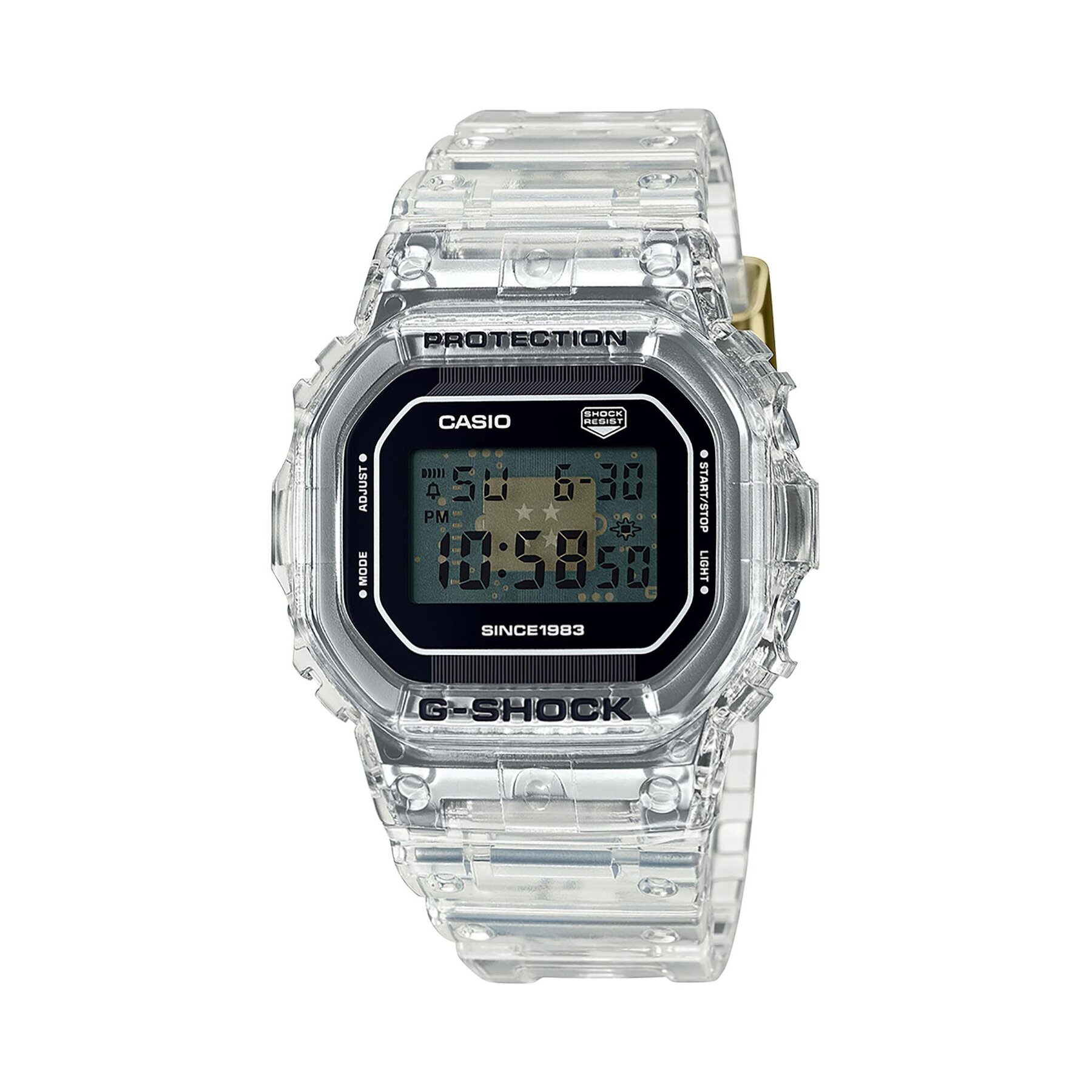 Uhr G-Shock 40th Anniversary Clear Remix DW-5040RX-7ER White von G-SHOCK