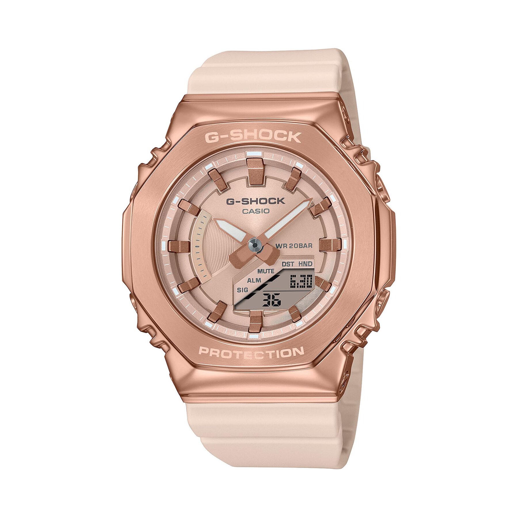 Uhr G-Shock GM-S2100PG-4AER Rose Gold/Beige von G-SHOCK