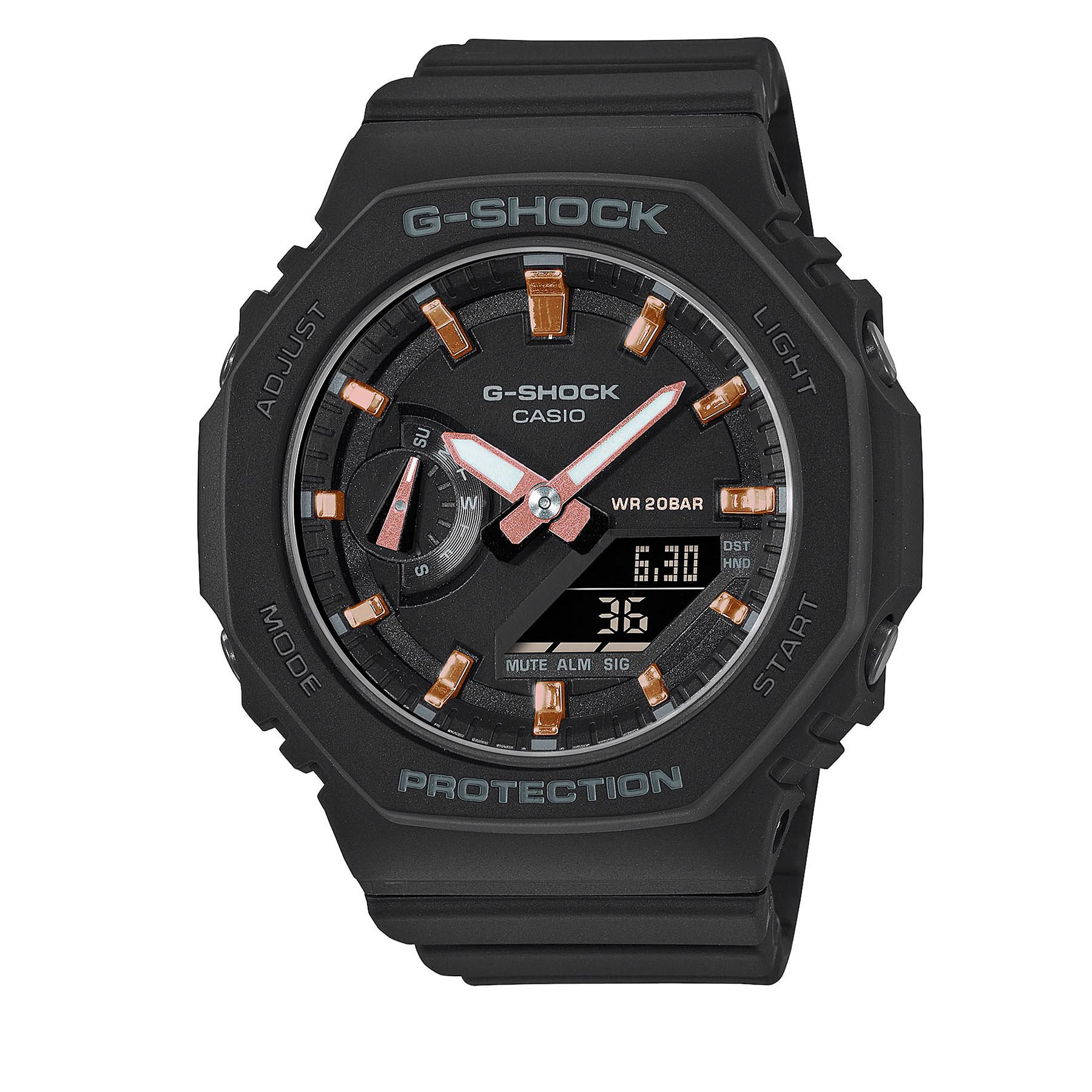 Uhr G-Shock GMA-S2100-1AER Black/Black von G-SHOCK