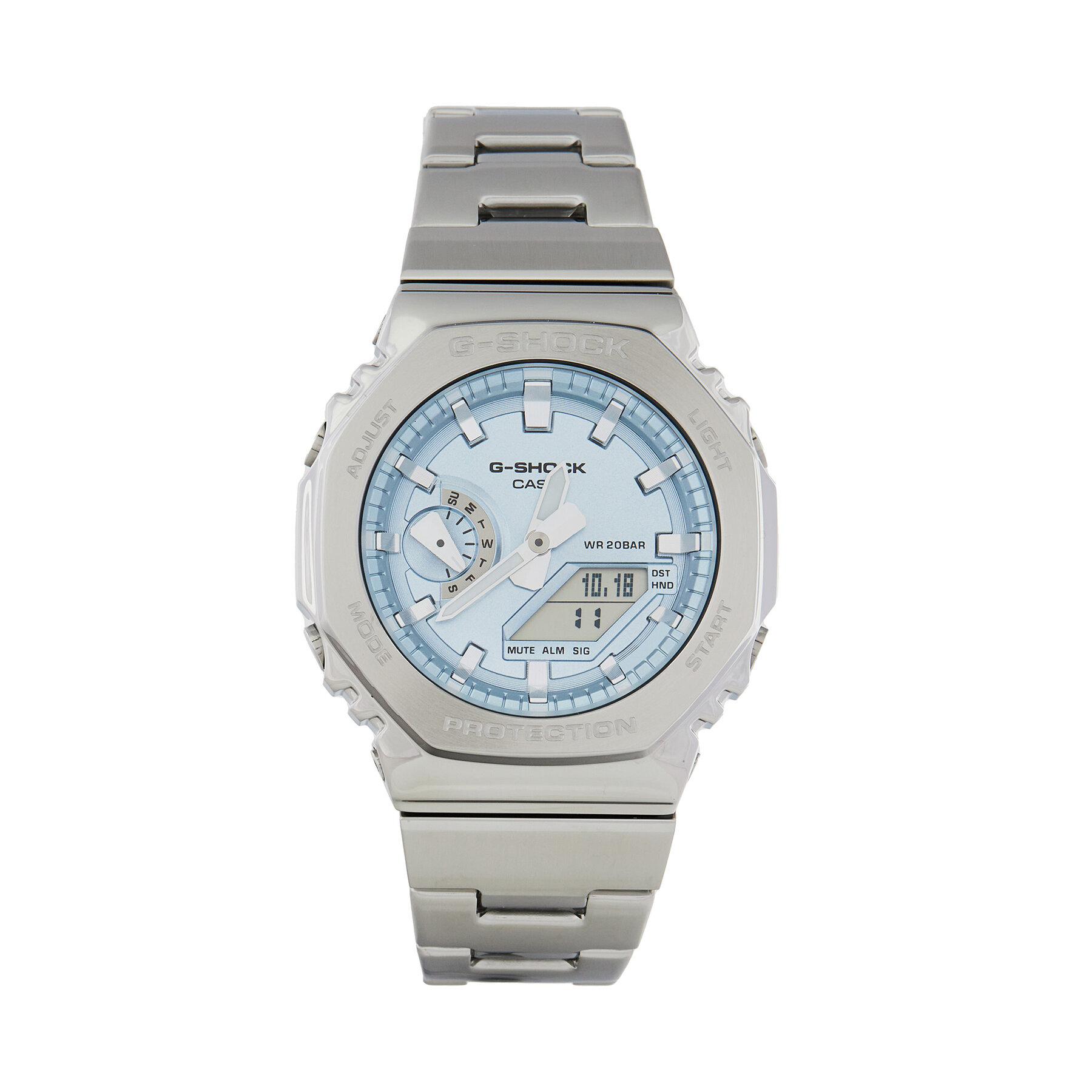 Uhr G-Shock Octagon GM-2110D-2AER Silberfarben Uhr G-Shock Octagon GM-2110D-2AER Silberfarben von G-SHOCK