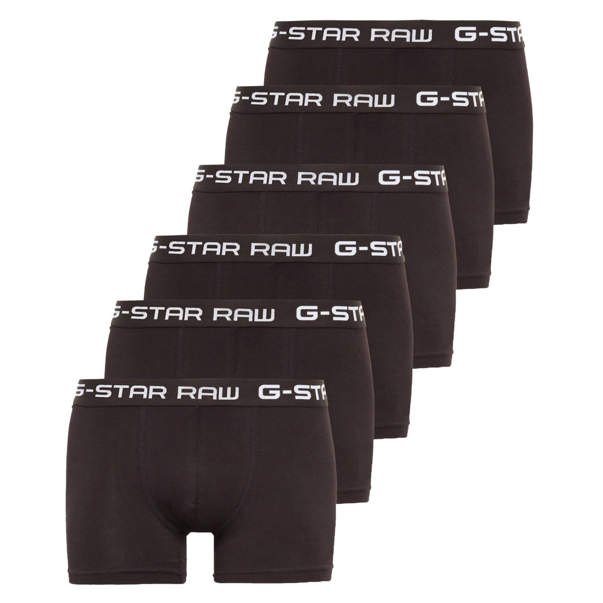 Boxershort Figurbetont-classic Trunk 3 Pack Herren Schwarz S von G-STAR RAW