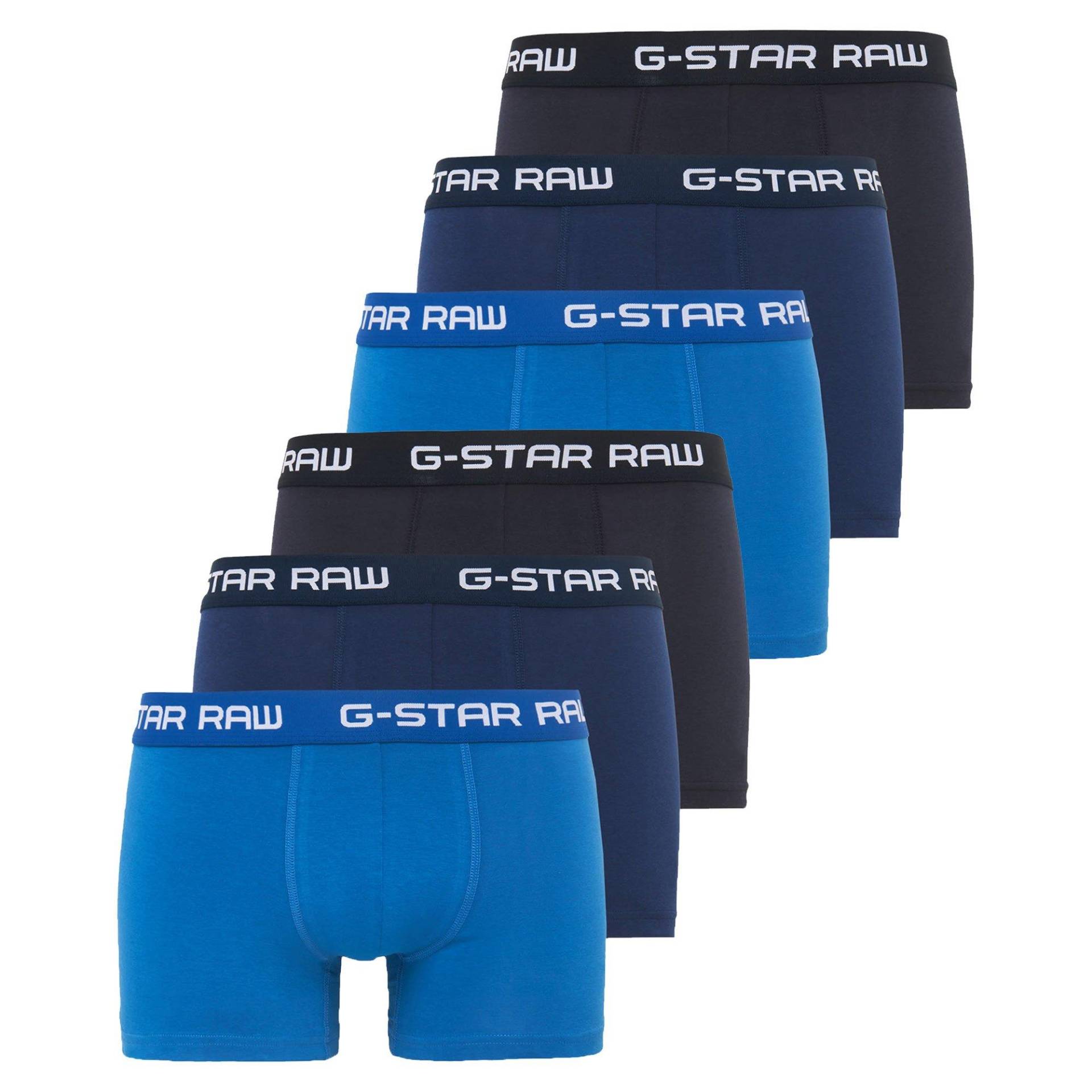 Boxershort Figurbetont-classic Trunk 3 Pack Herren Blau L von G-STAR RAW