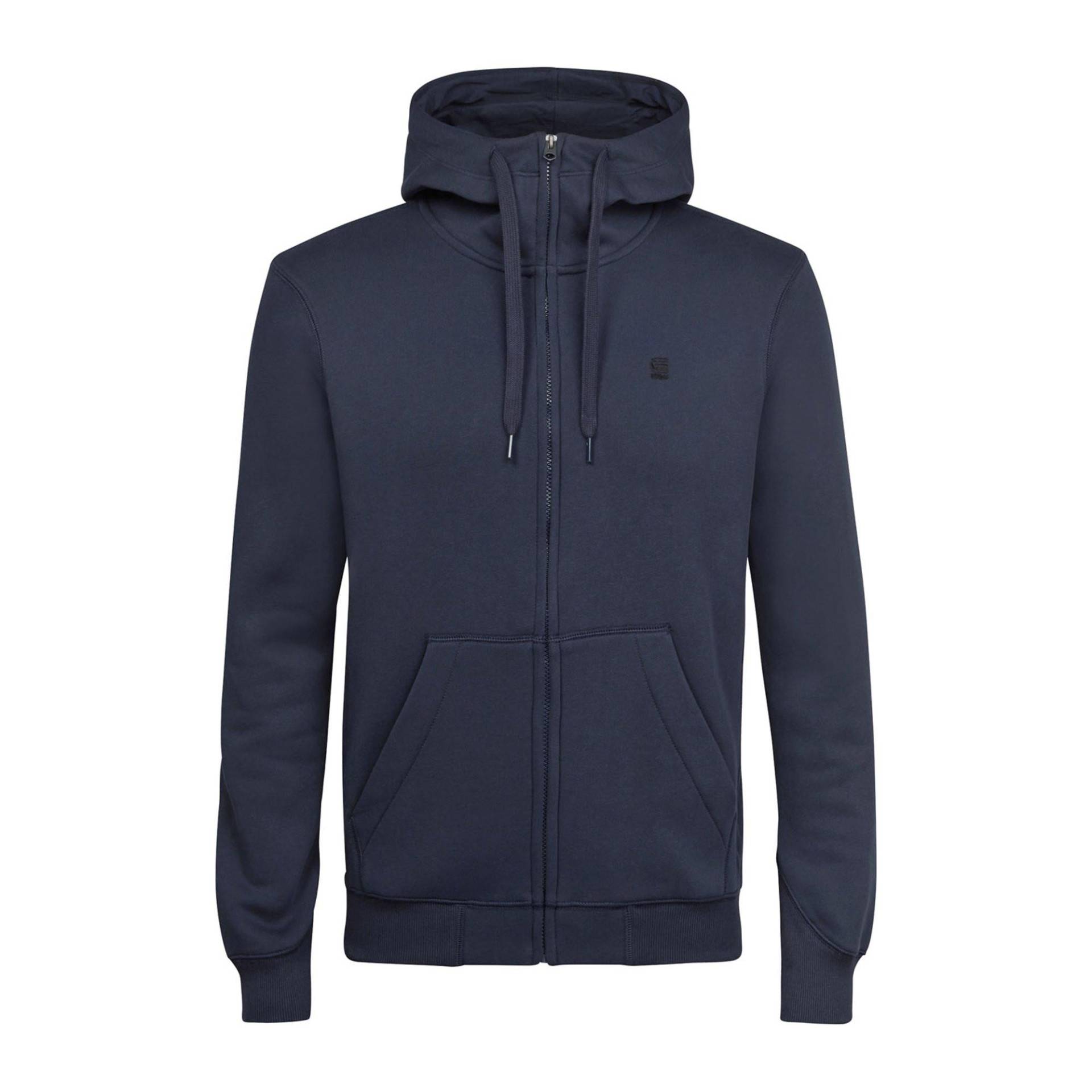 Sweatjacke Bequem Sitzend-premium Core Hdd Zip Sw L\s Herren Blau XL von G-STAR RAW