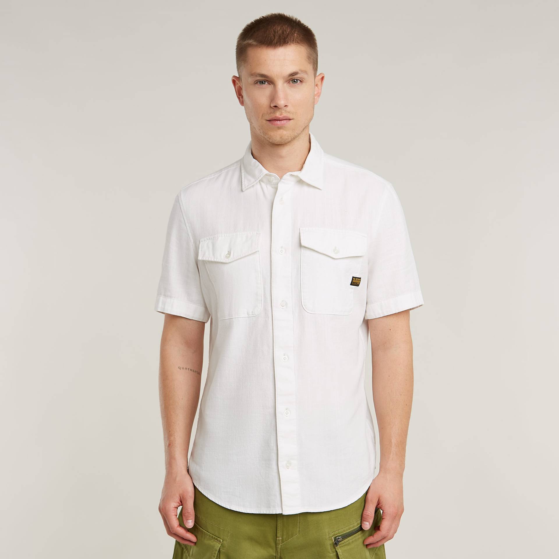 G-STAR Kurzarmhemd »Marine Slim Shirt«, mit aufgesetzten Taschen G-STAR Kurzarmhemd »Marine Slim Shirt«, mit aufgesetzten Taschen von G-STAR