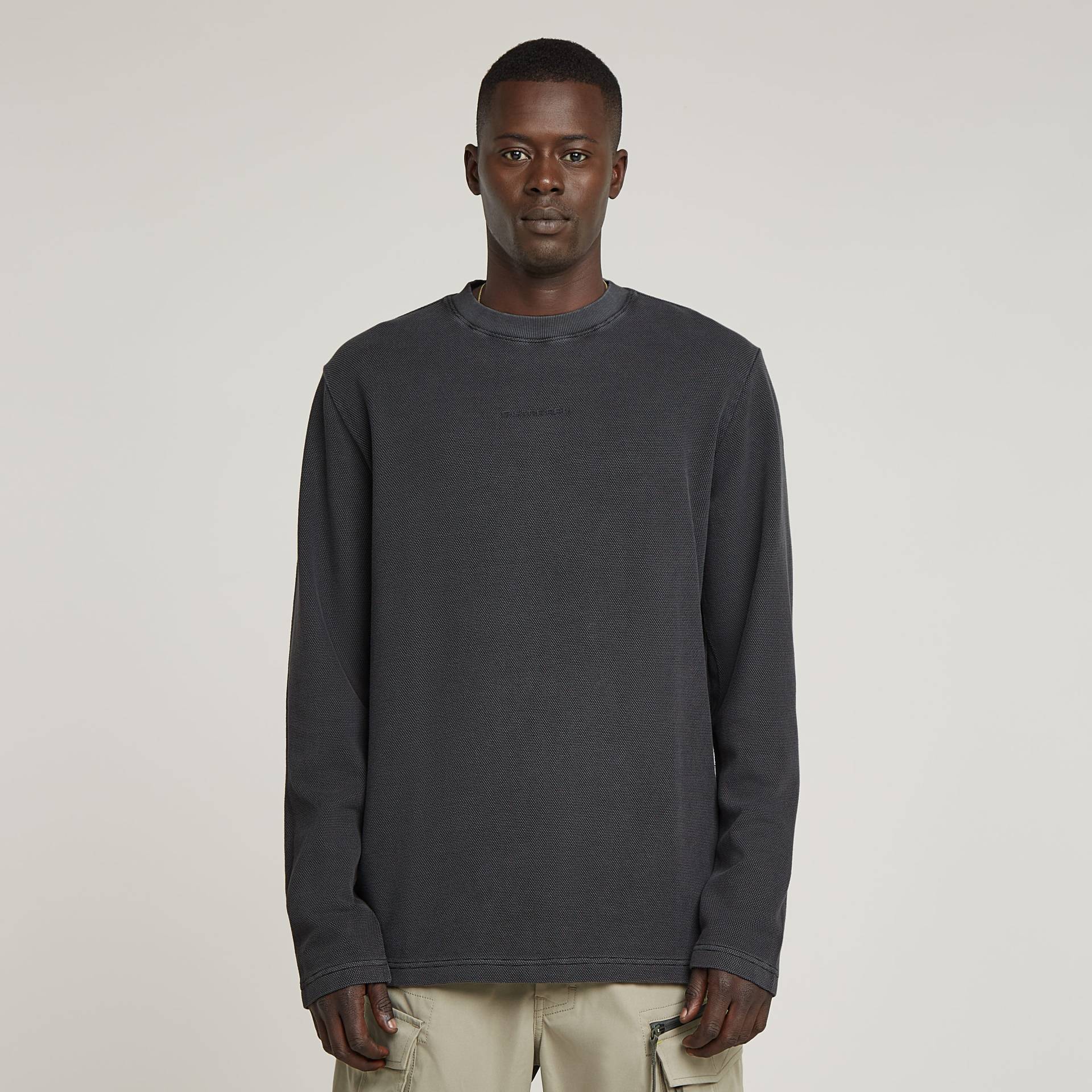 G-STAR Longsleeve »Overdyed Tweeter«, aus Piqué-Strick G-STAR Longsleeve »Overdyed Tweeter«, aus Piqué-Strick von G-STAR