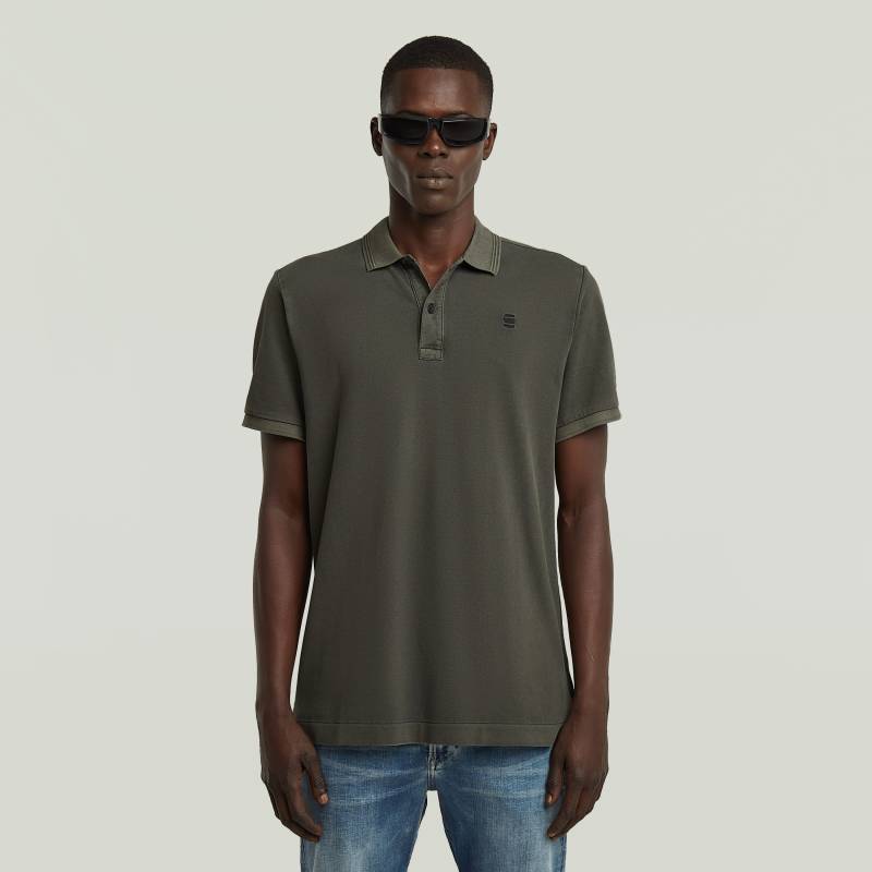 G-STAR Poloshirt »Dunda slim fit«, Logoprägung auf der Brust von G-STAR