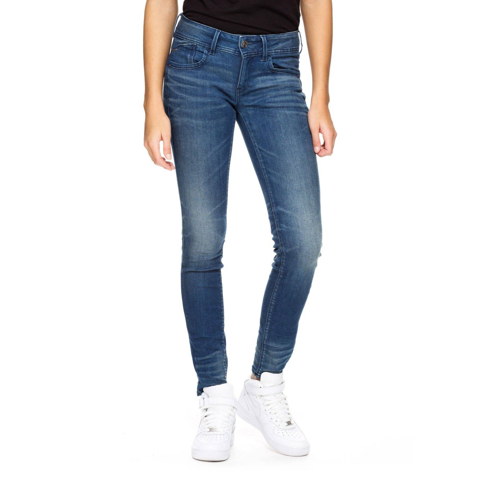 Jeans, Skinny Fit Damen Blau Denim L30/W28 von G-STAR