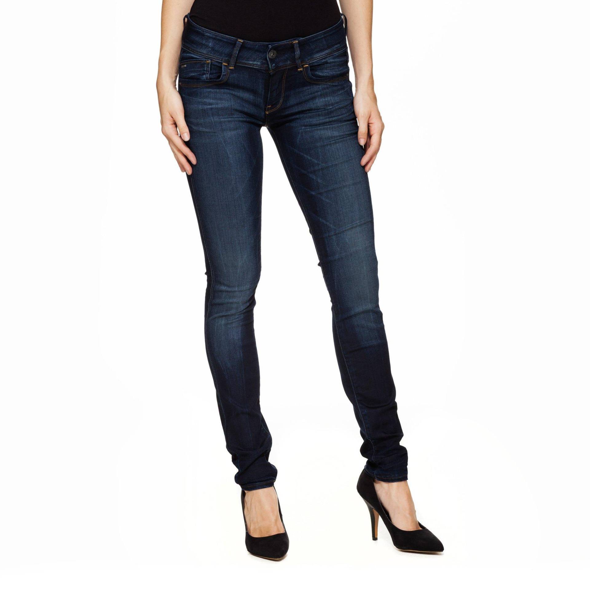 Jeans, Skinny Fit Damen Blau Denim W27 von G-STAR
