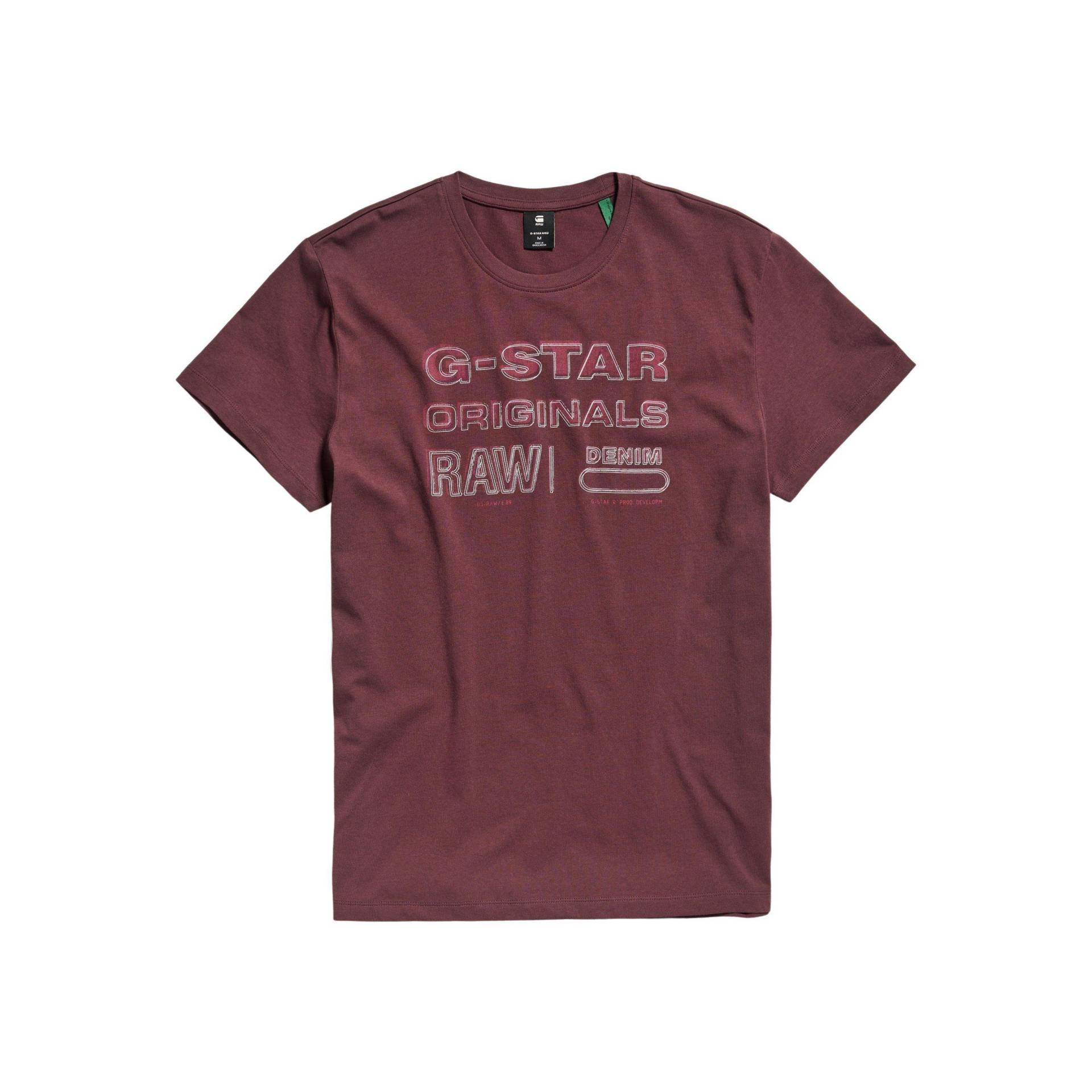 T-shirt Originals Stamp Herren  S von G-STAR