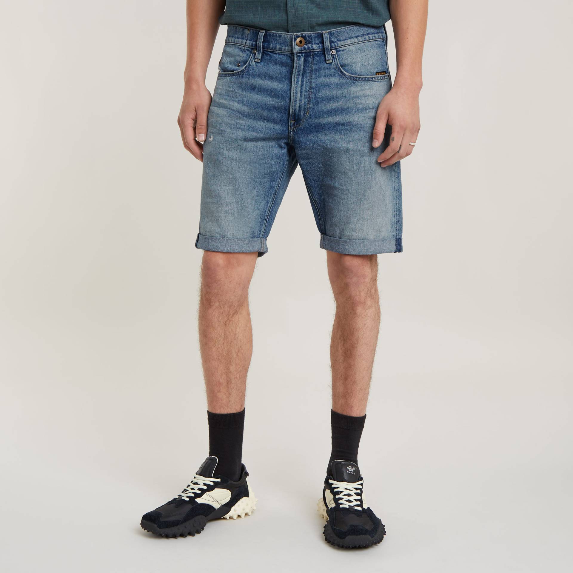 G-STAR Jeansshorts »Mosa«, mit Umschlagsaum von G-STAR