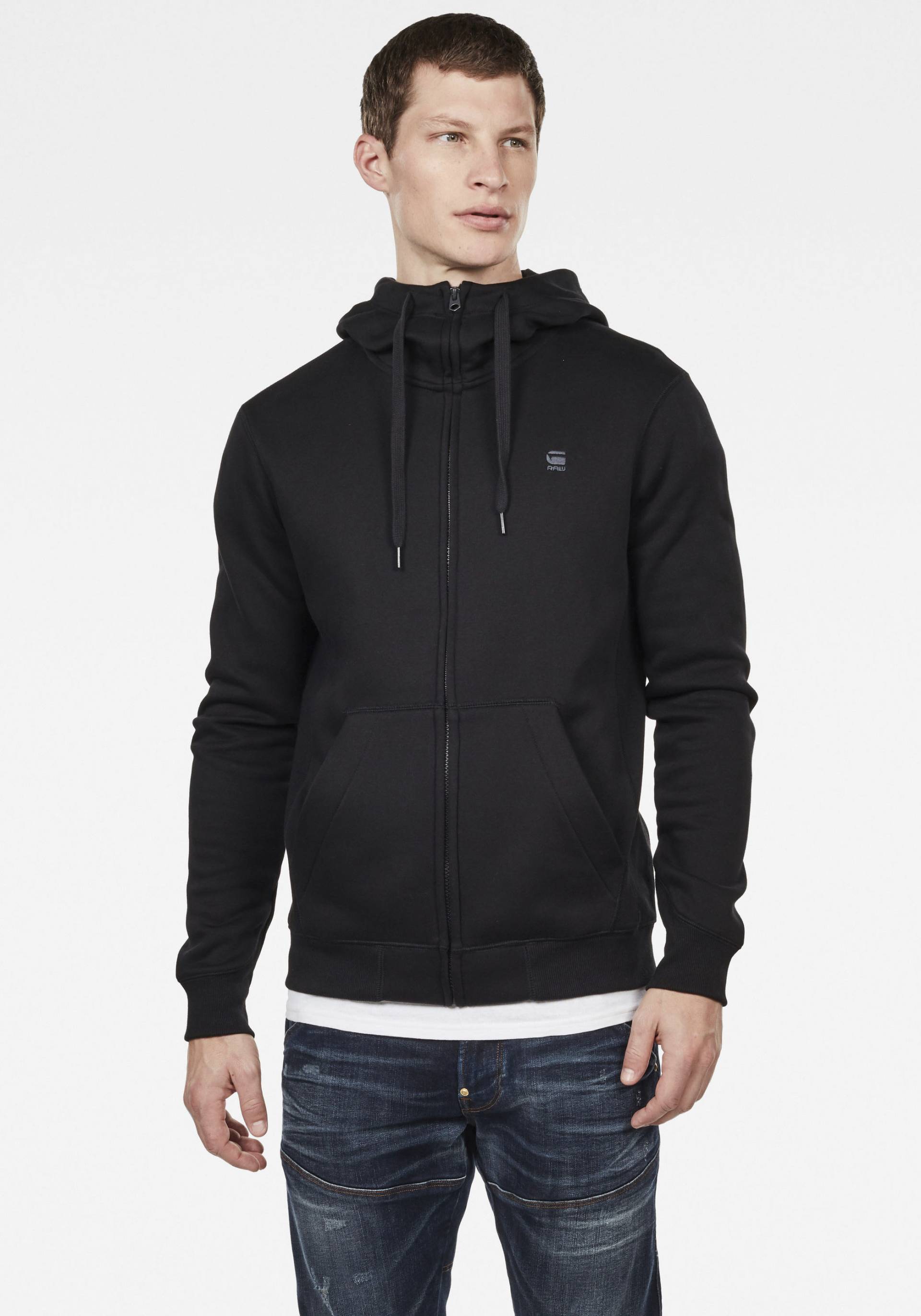 G-Star RAW Kapuzensweatjacke »Premium Basic Hooded Zip Sweater« von G-Star RAW