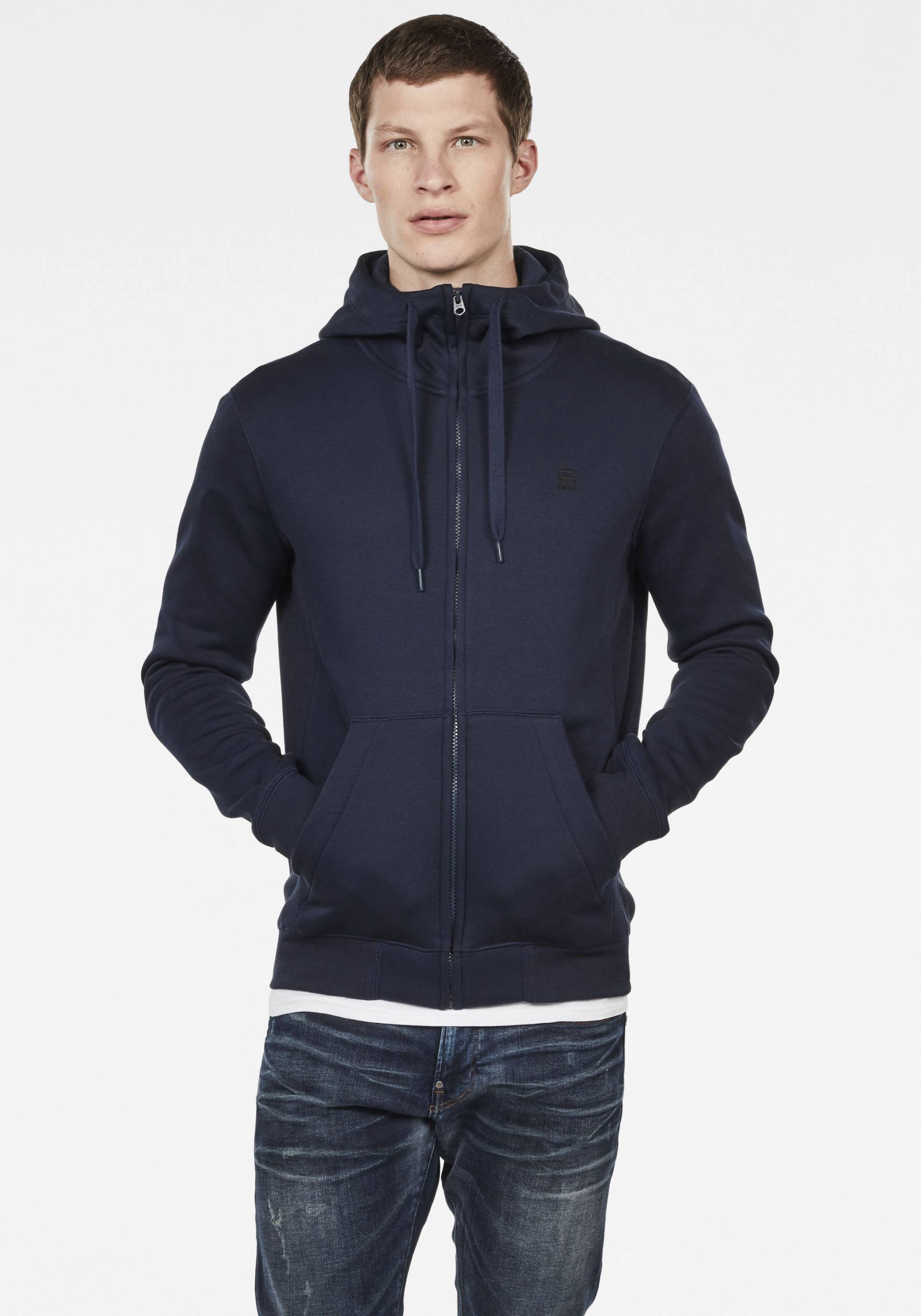 G-Star RAW Kapuzensweatjacke »Premium Basic Hooded Zip Sweater« von G-Star RAW