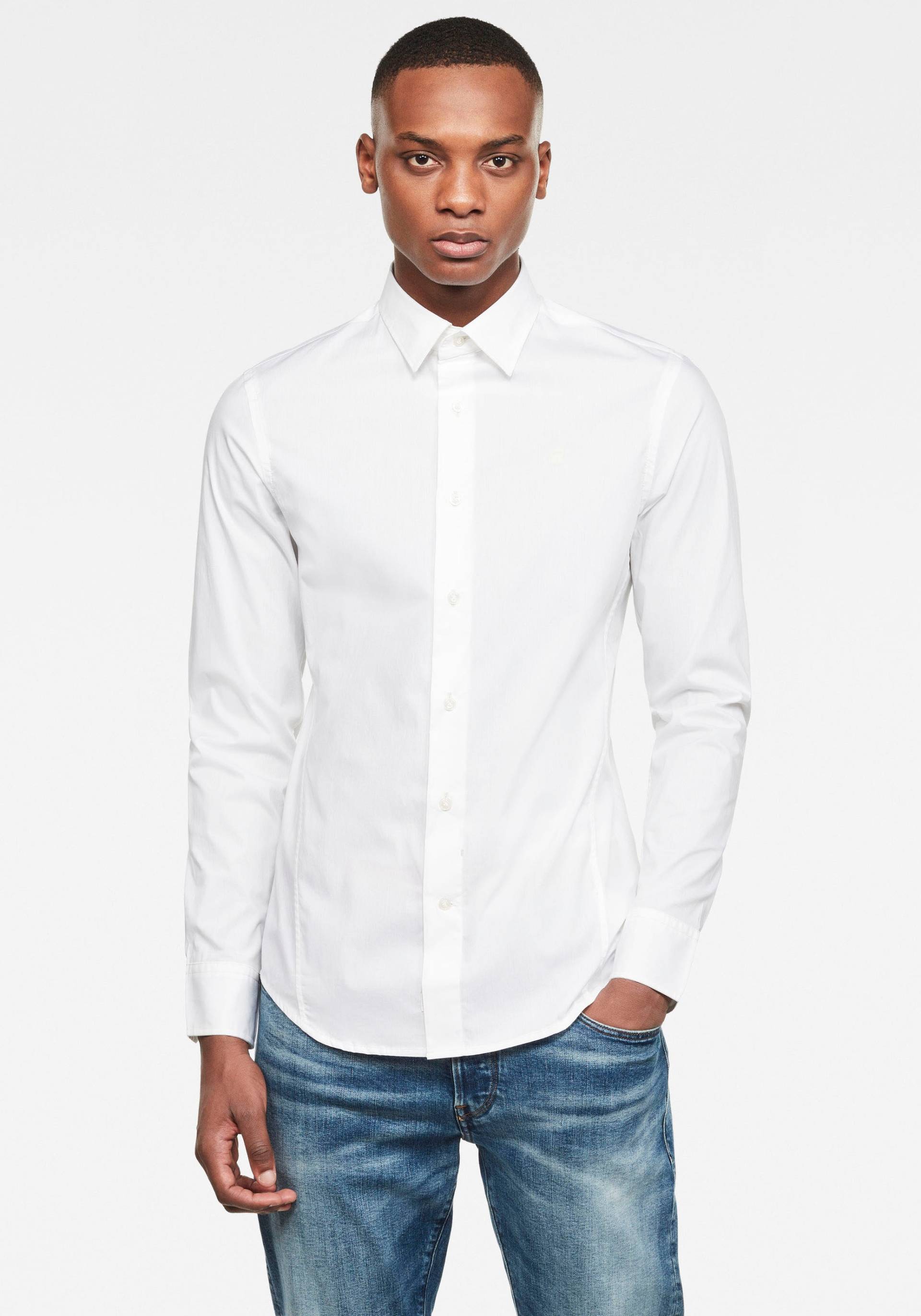 G-Star RAW Langarmhemd »Dressed Super Slim Hemd« von G-Star RAW