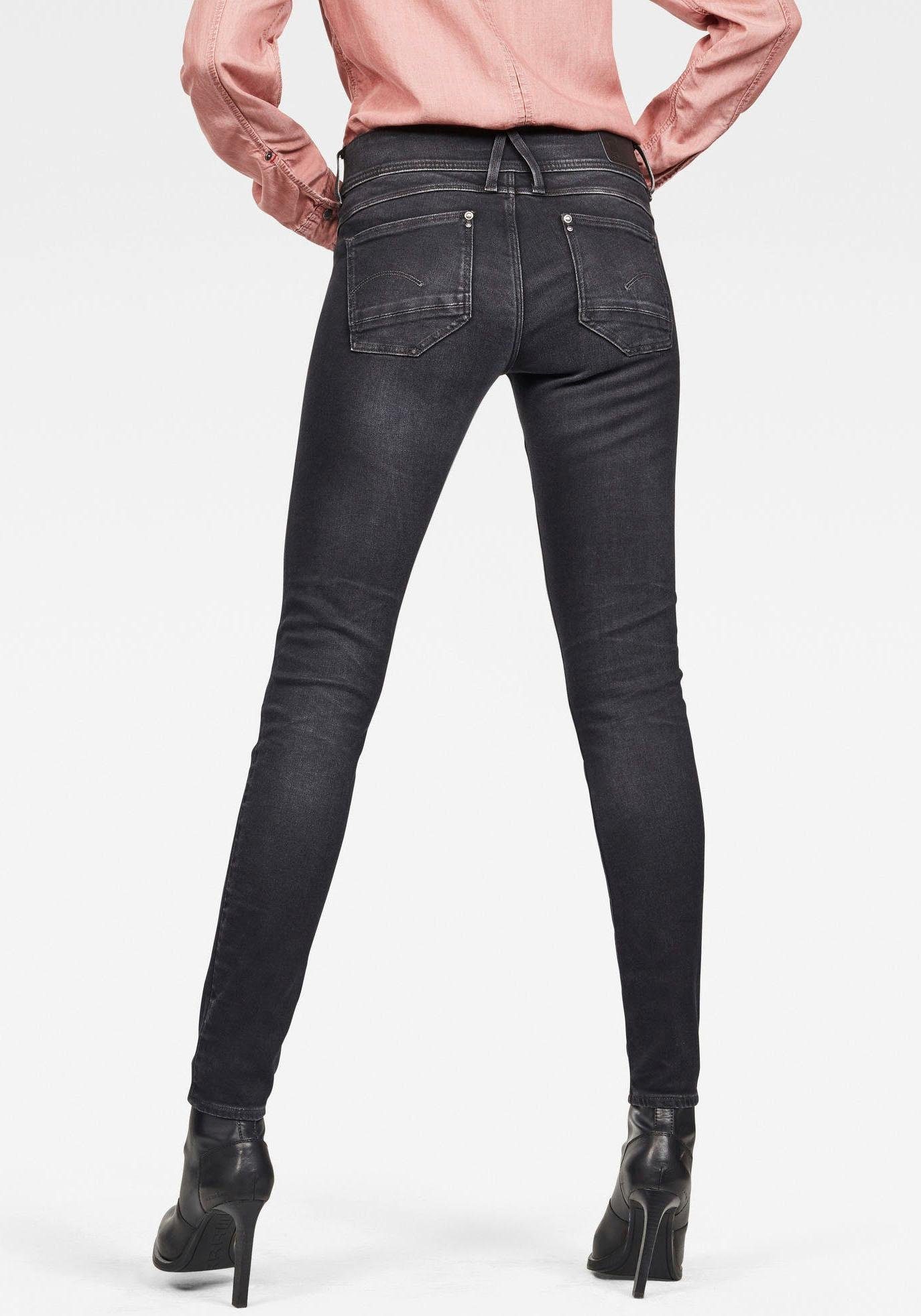 G-Star RAW Skinny-fit-Jeans »Mid Waist Skinny« von G-Star RAW