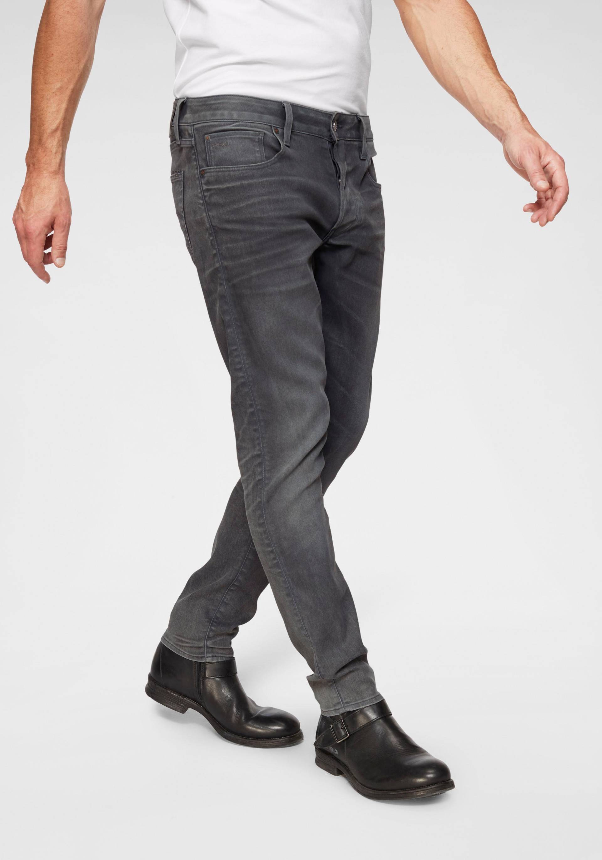 G-Star RAW Slim-fit-Jeans »3301 Slim«, mit toller Waschung und Elasthan von G-Star RAW