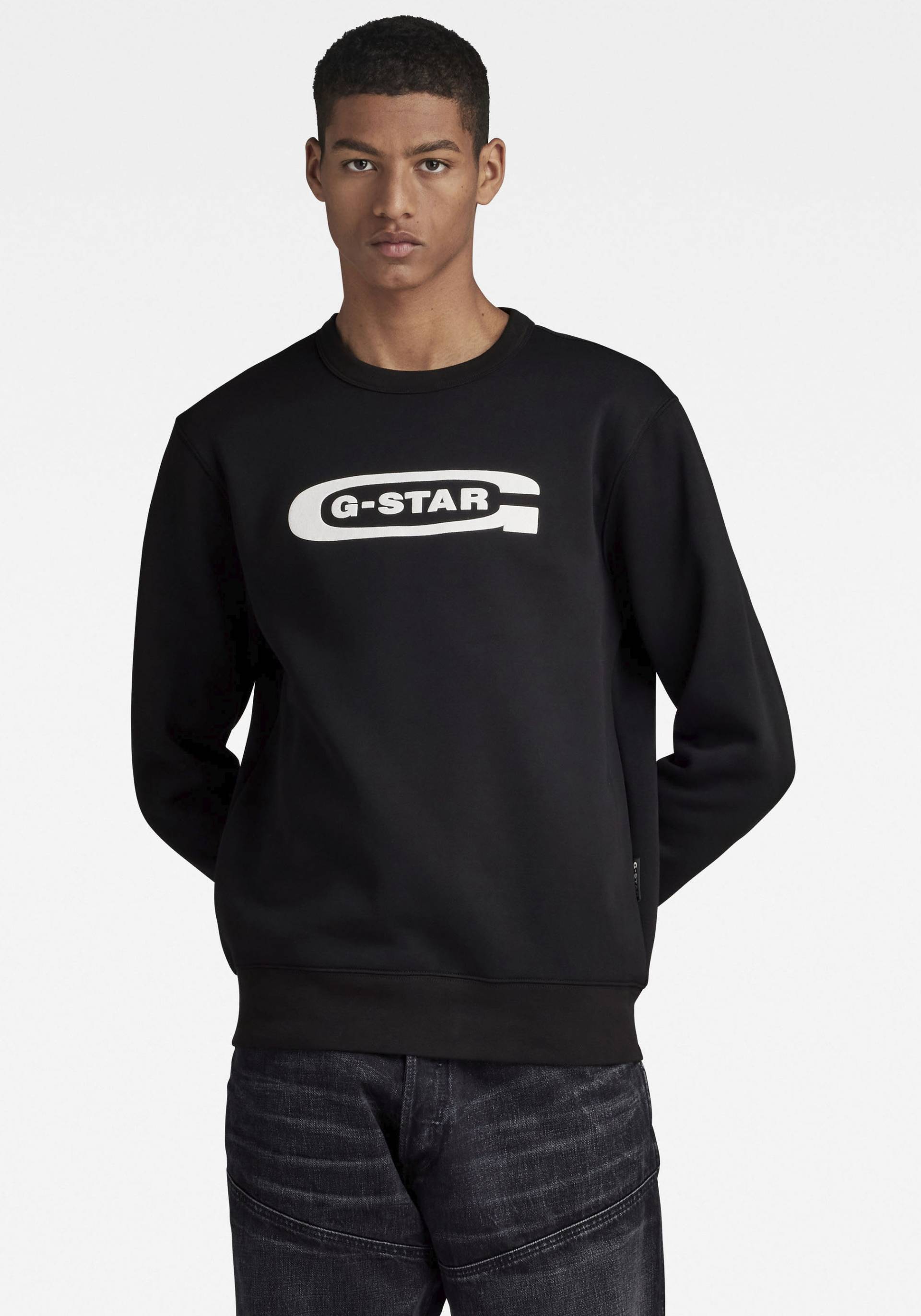 G-Star RAW Sweatshirt »Old school logo r sw« von G-Star RAW